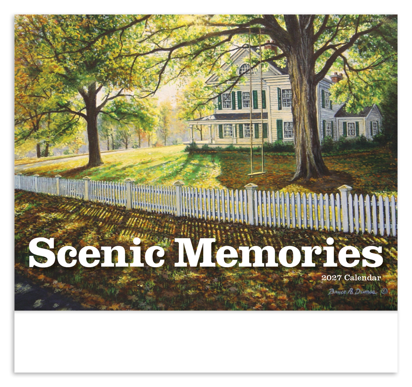 Scenic Memories - Stapled Calendar