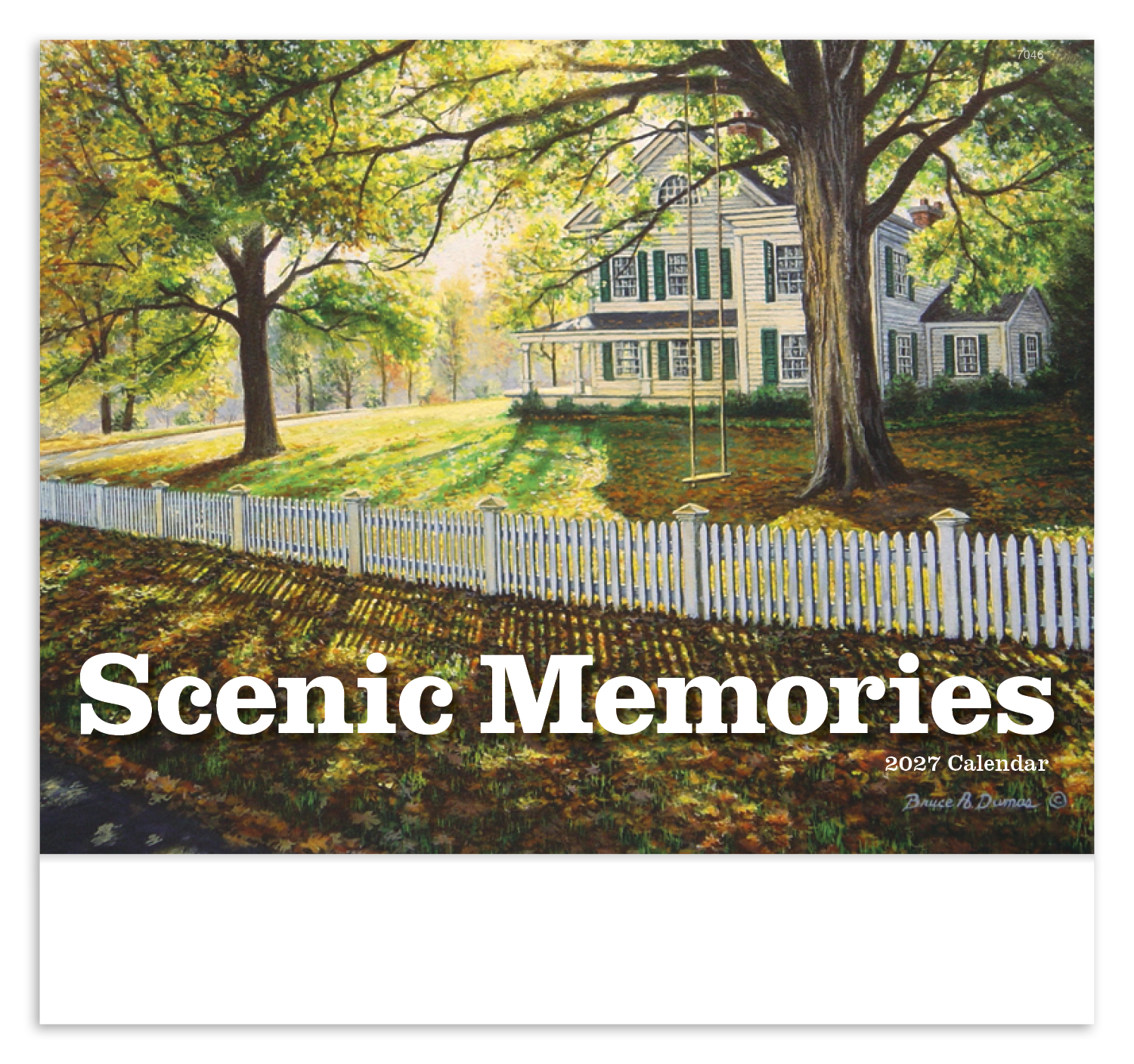 Scenic Memories - Stapled Calendar