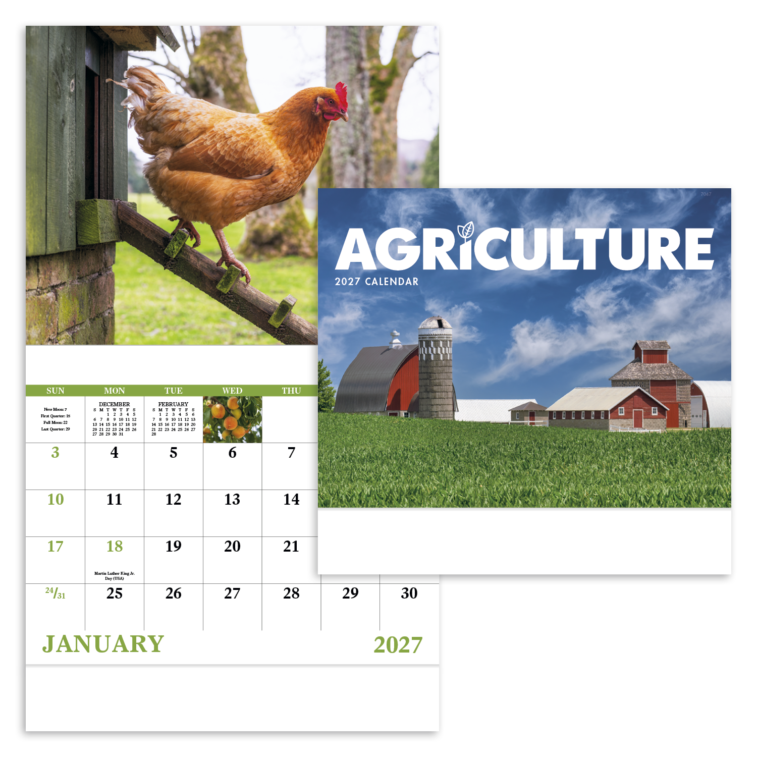 Agriculture - Stapled Calendar