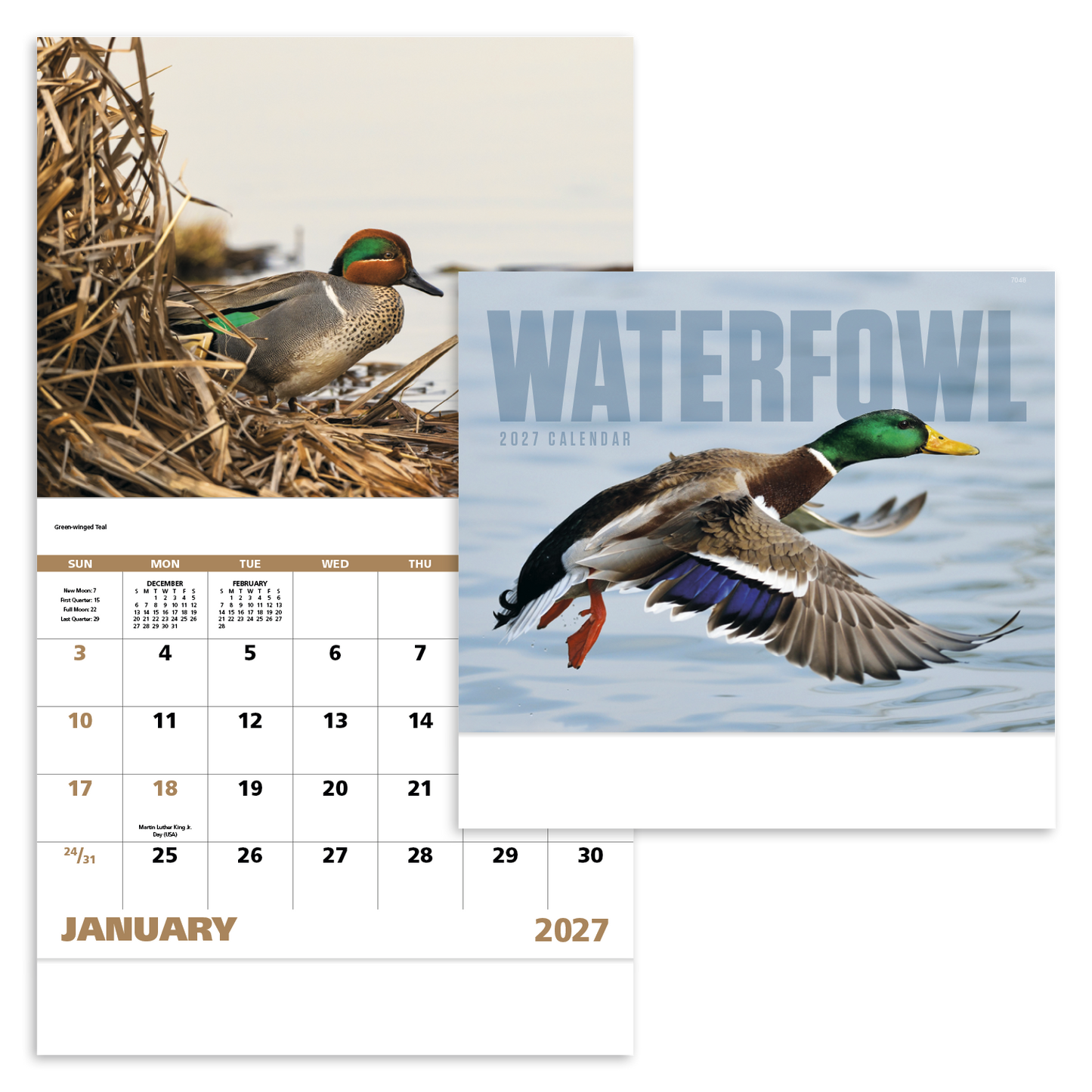 Waterfowl - Stapled Calendar