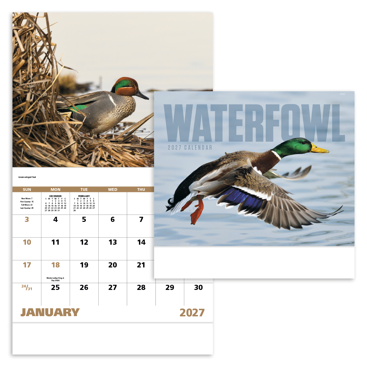 Waterfowl - Stapled Calendar