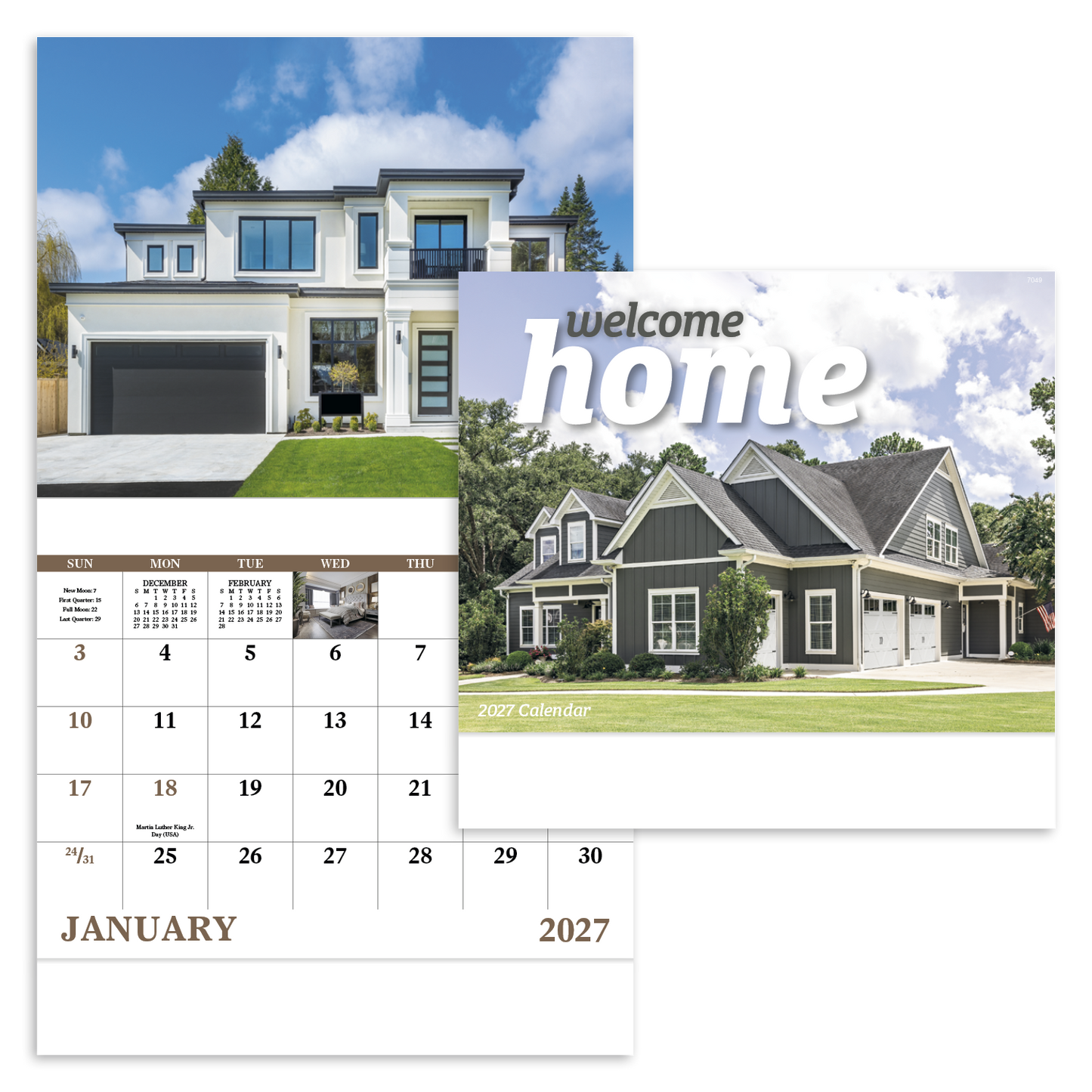 Welcome Home - Stapled Calendar