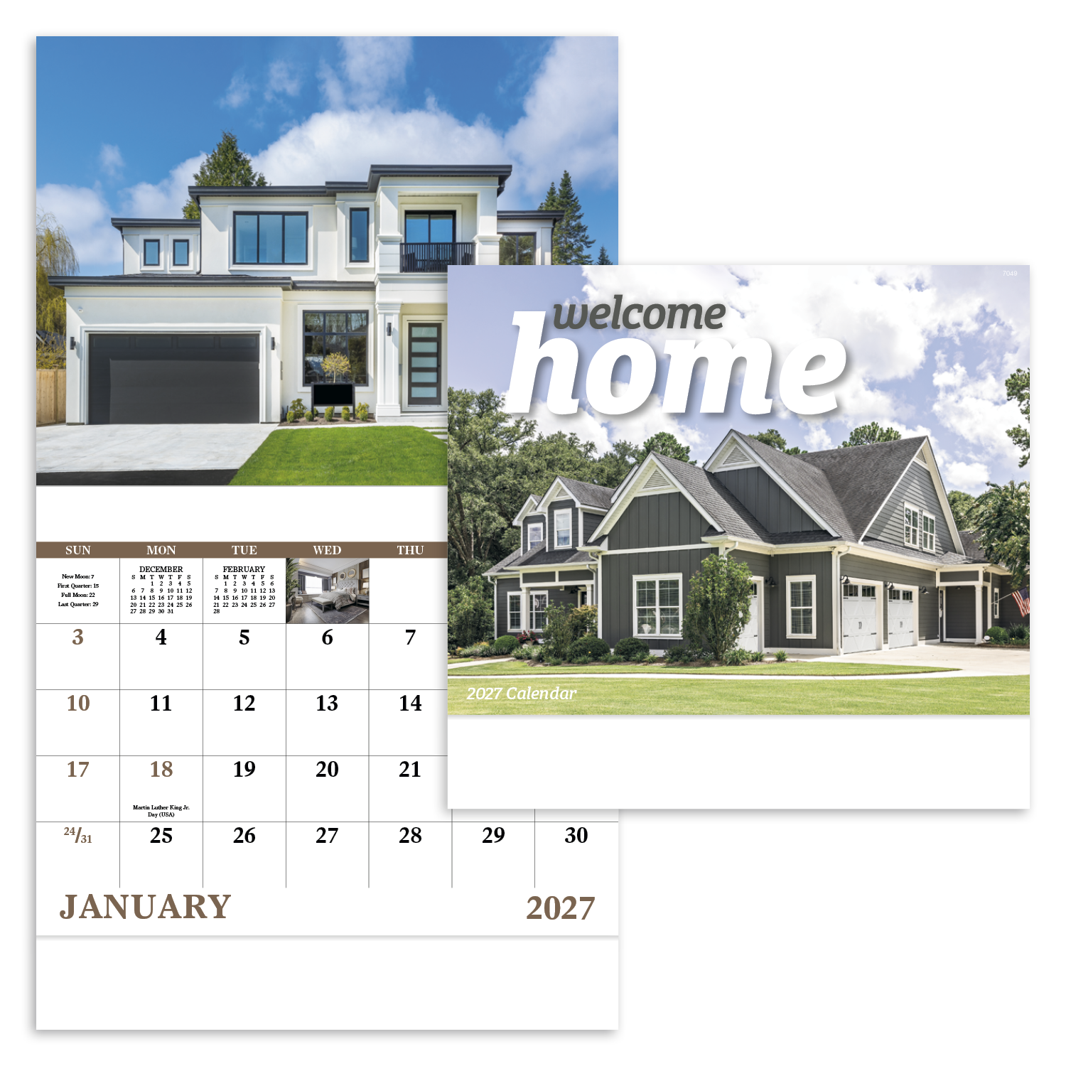 Welcome Home - Stapled Calendar