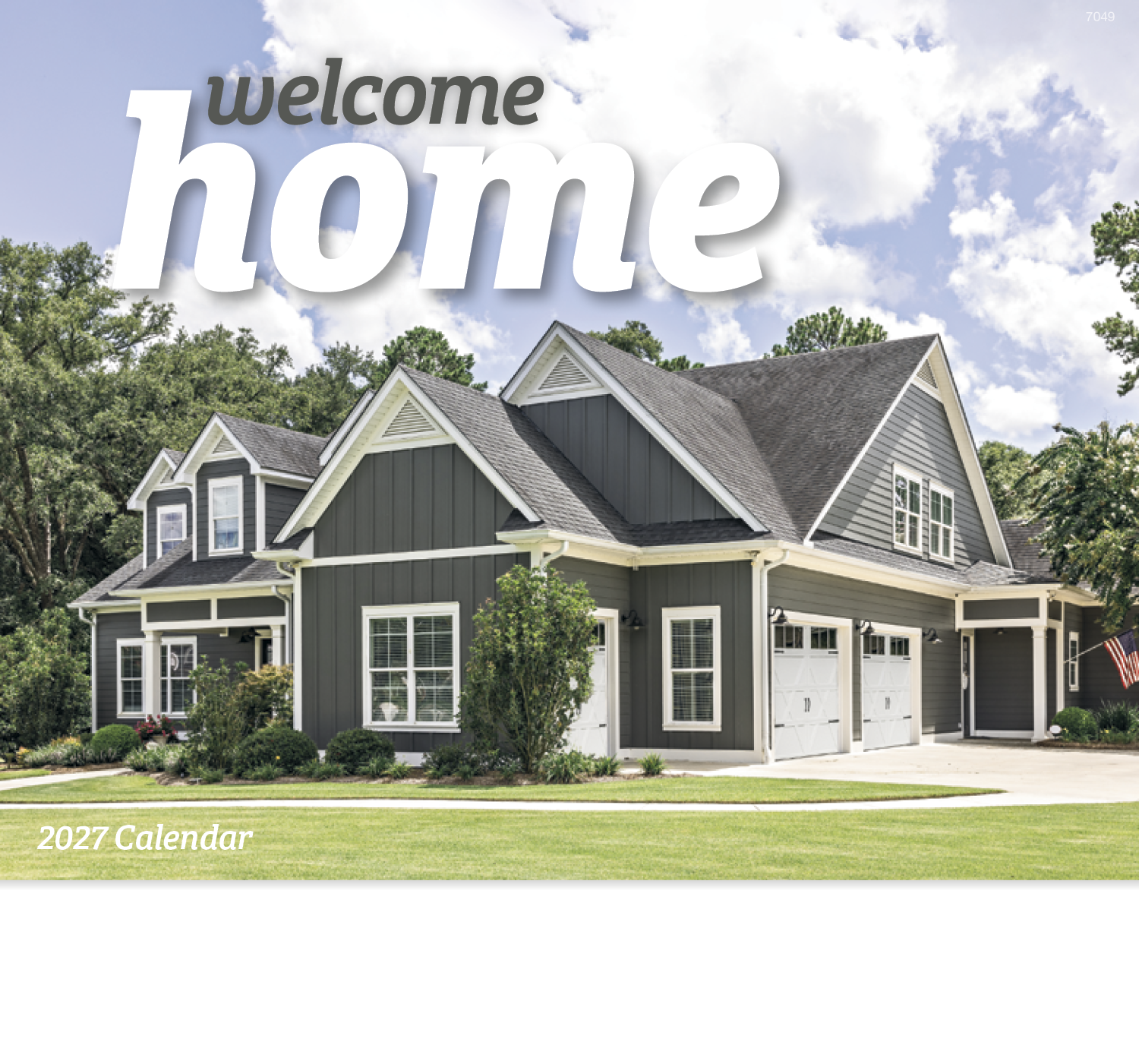 Welcome Home - Stapled Calendar