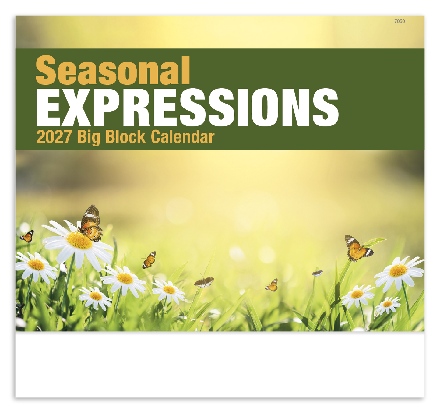 Seasonal Expressions Big Block - Stapled Calendar