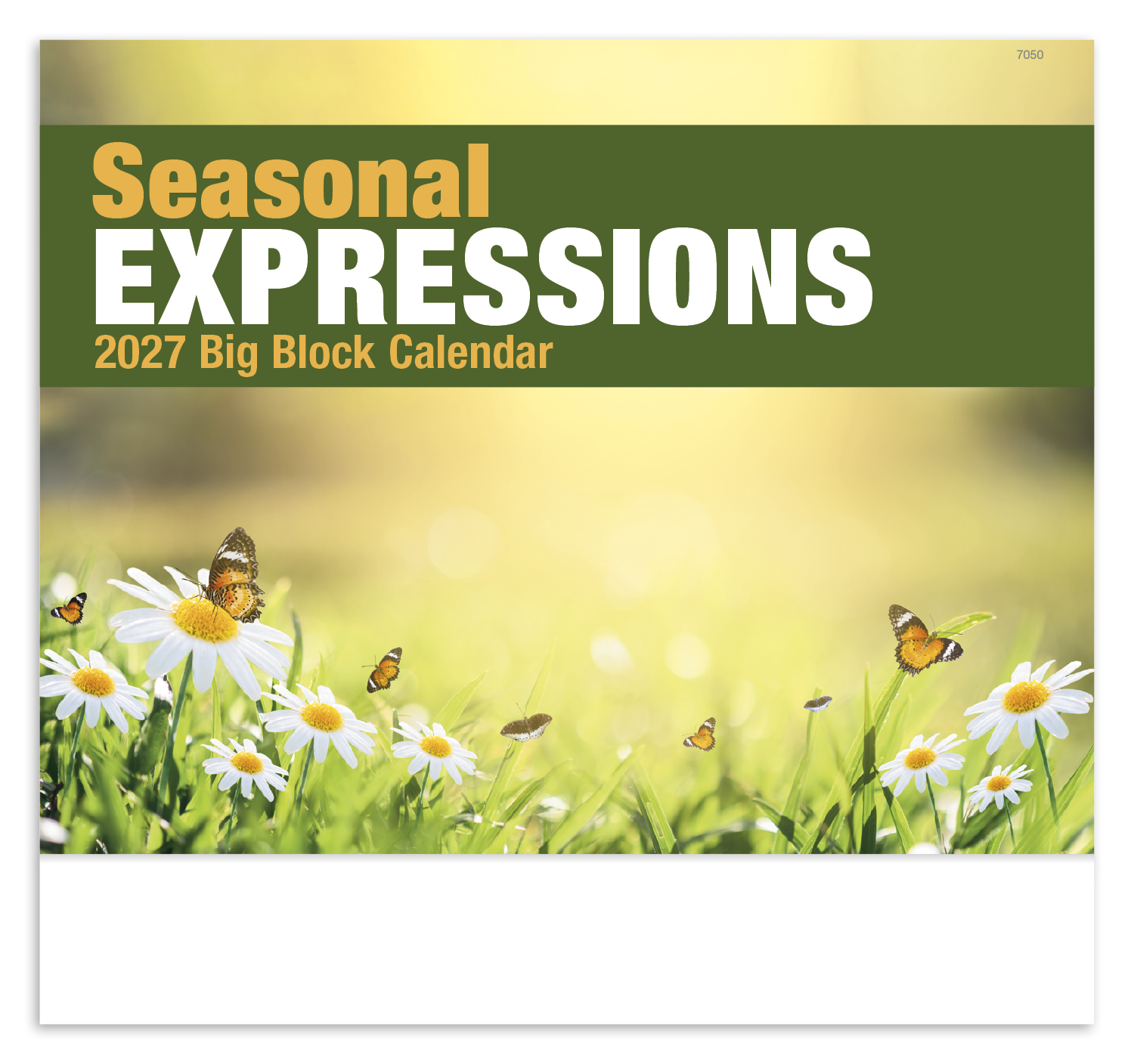 Seasonal Expressions Big Block - Stapled Calendar