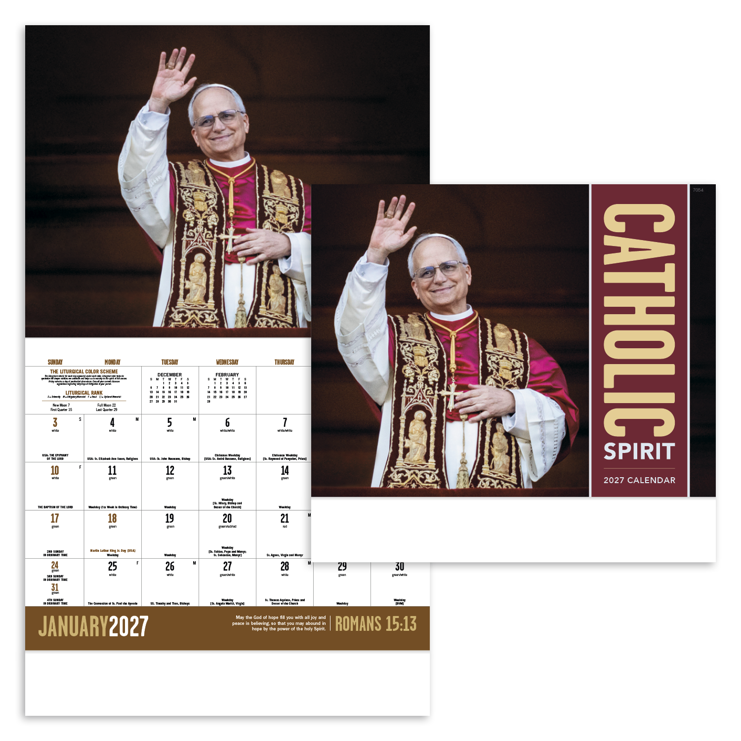 Catholic Spirit - Stapled Calendar