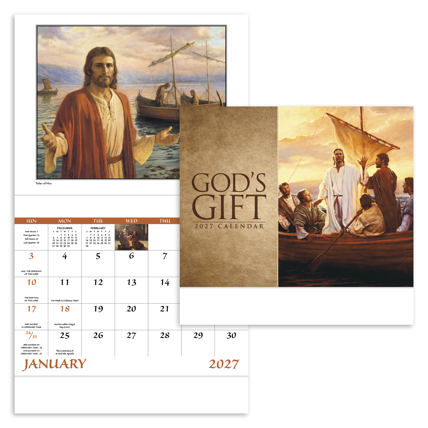 God's Gift - Stapled Calendar