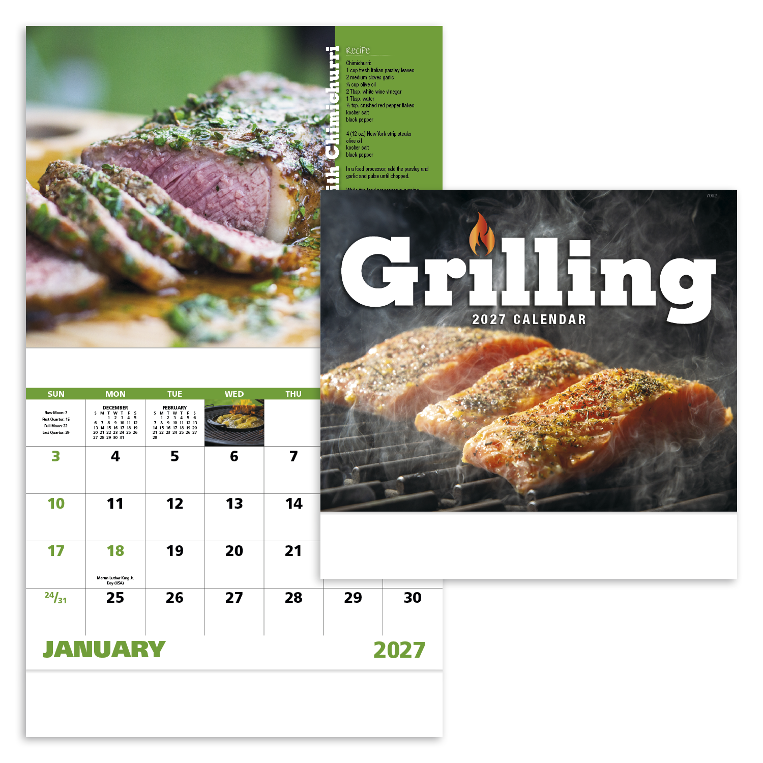 Grilling - Stapled Calendar