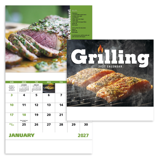 Grilling - Stapled Calendar