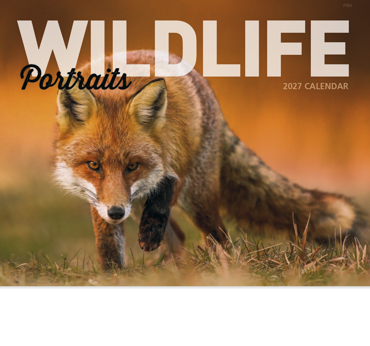 Wildlife Portraits - Stapled Calendar
