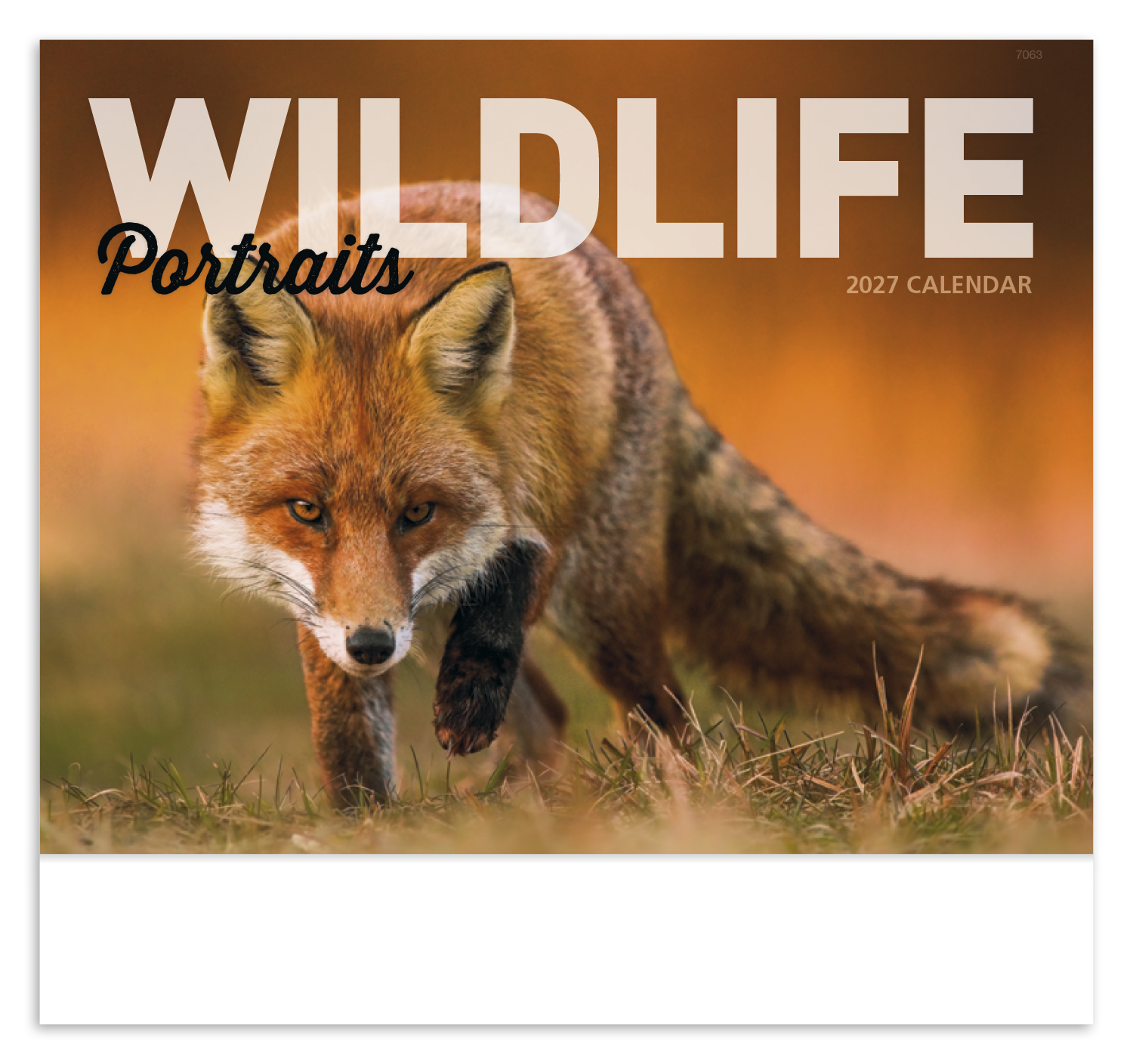 Wildlife Portraits - Stapled Calendar