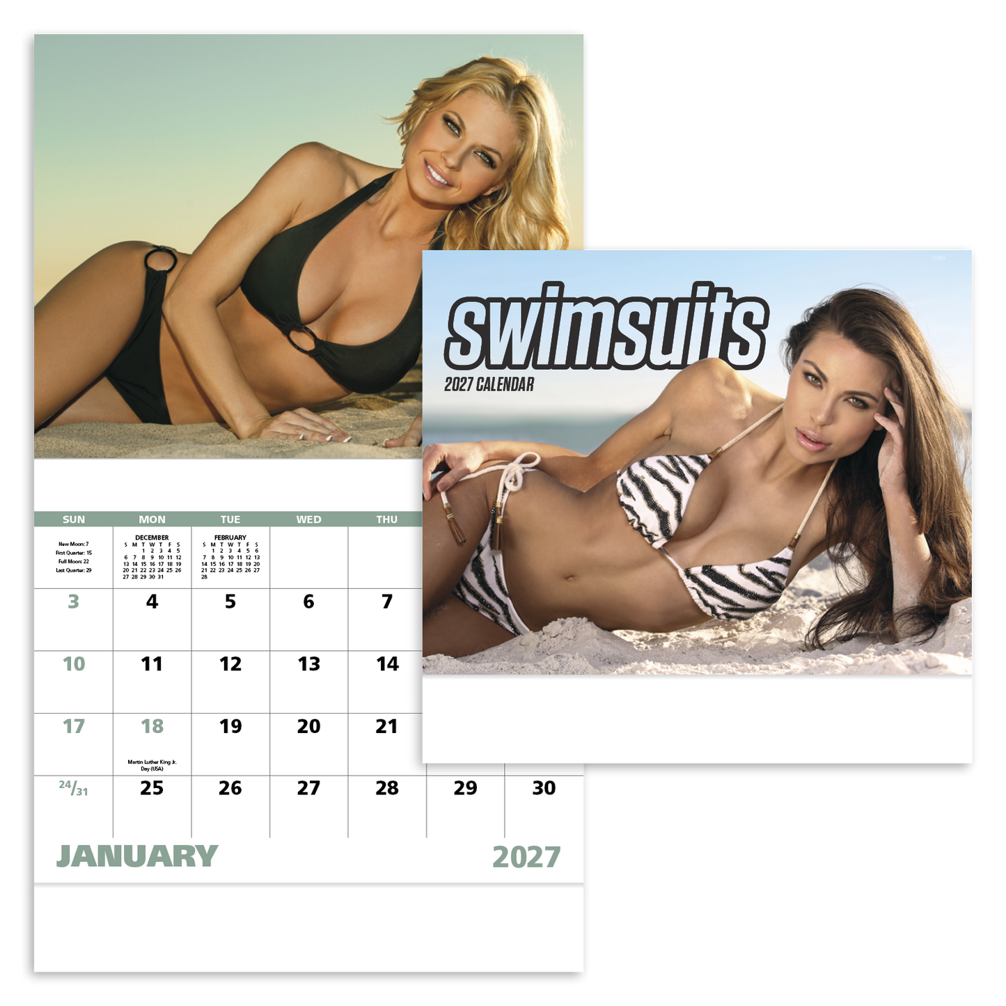 Swimsuits - Stapled Calendar