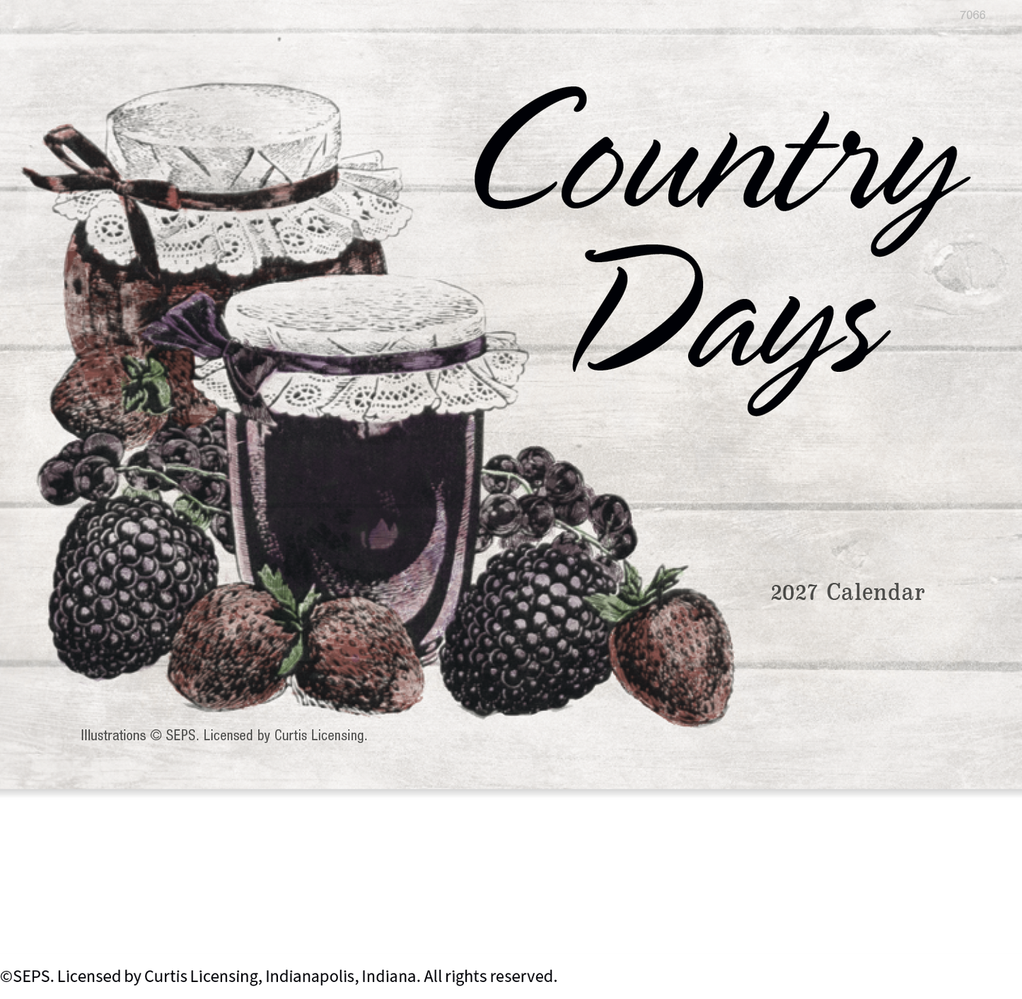 Country Days - Stapled Calendar