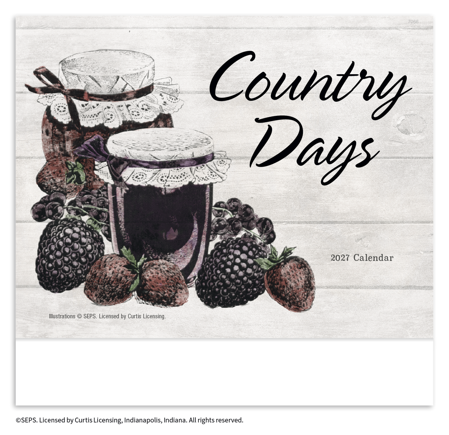 Country Days - Stapled Calendar