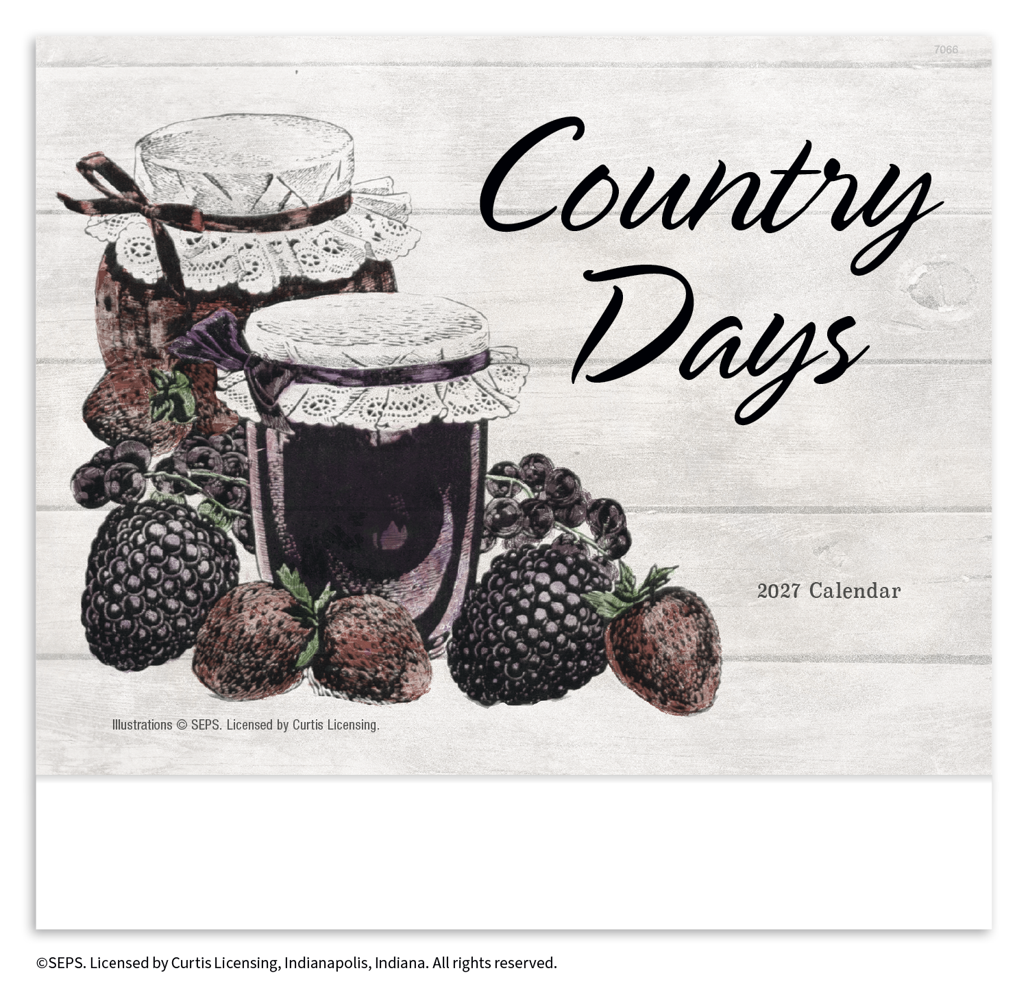 Country Days - Stapled Calendar
