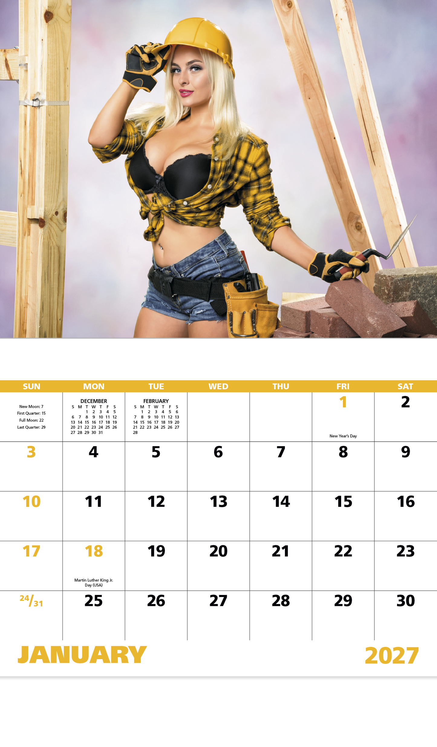 Fantasy Builders - Stapled Calendar