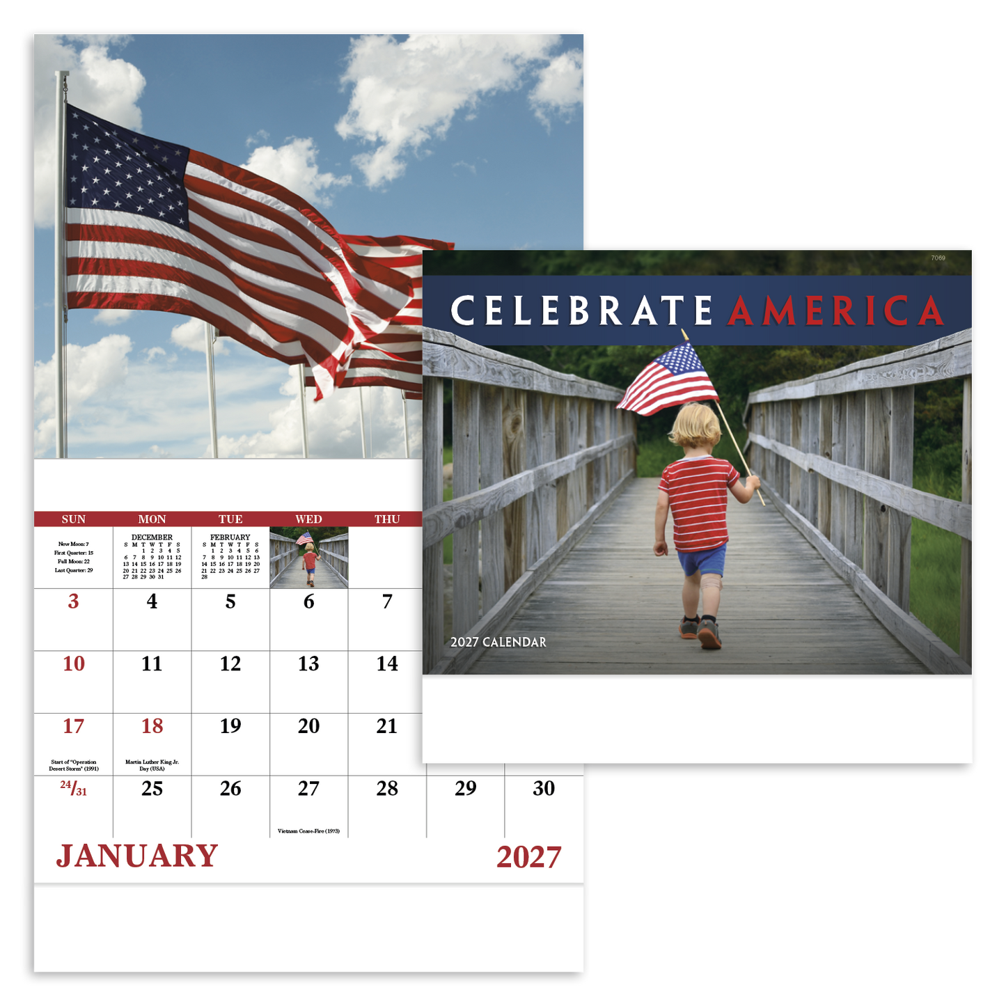 Celebrate America - Stapled Calendar