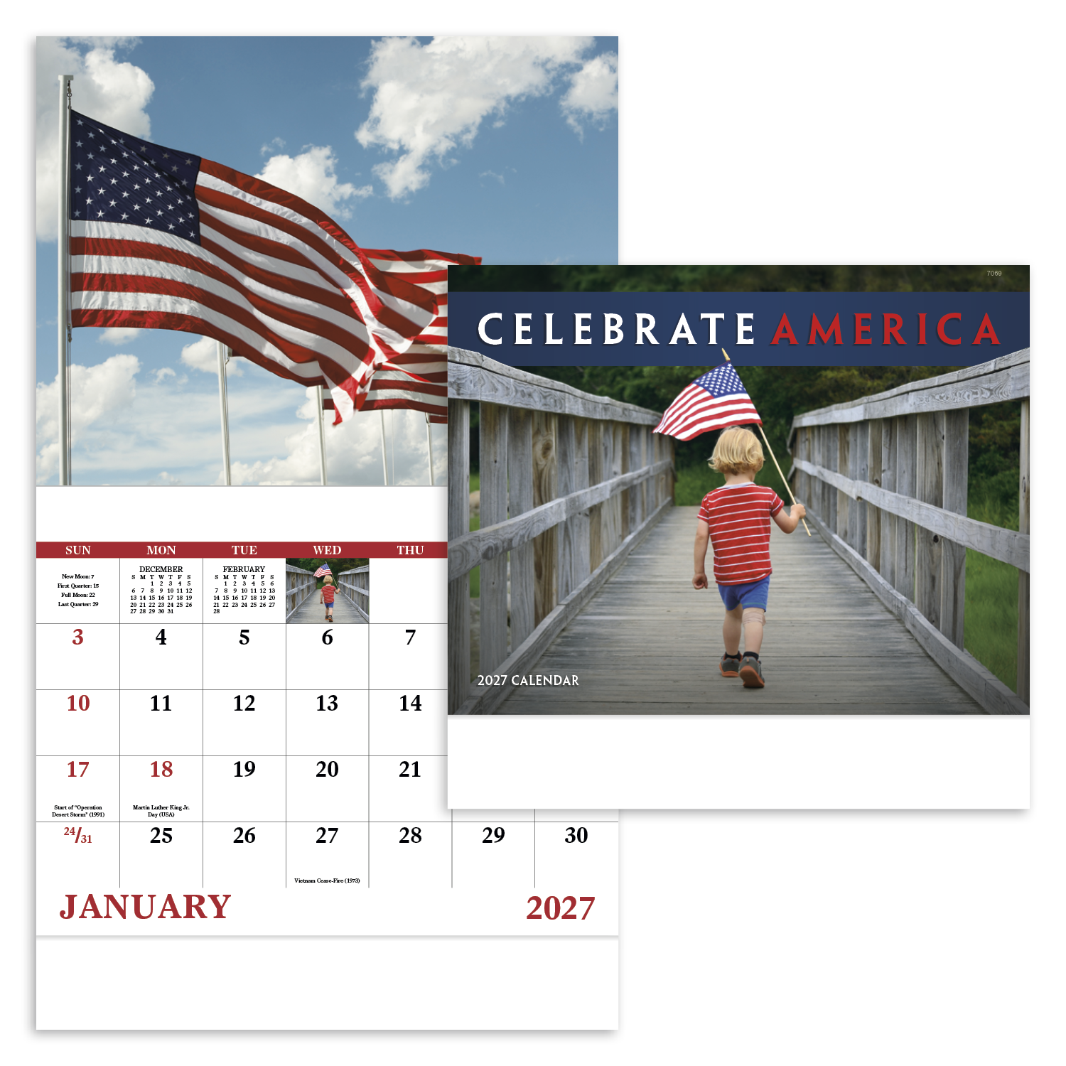 Celebrate America - Stapled Calendar