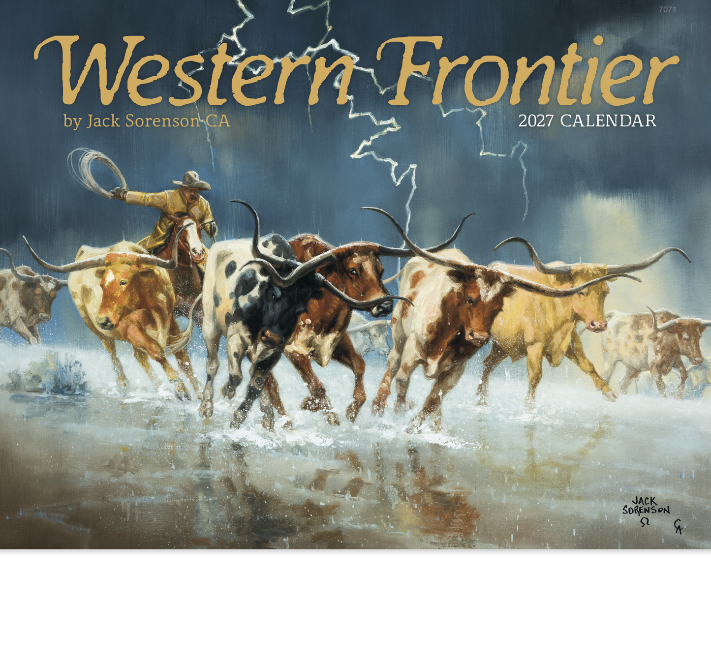 Western Frontier - Stapled Calendar