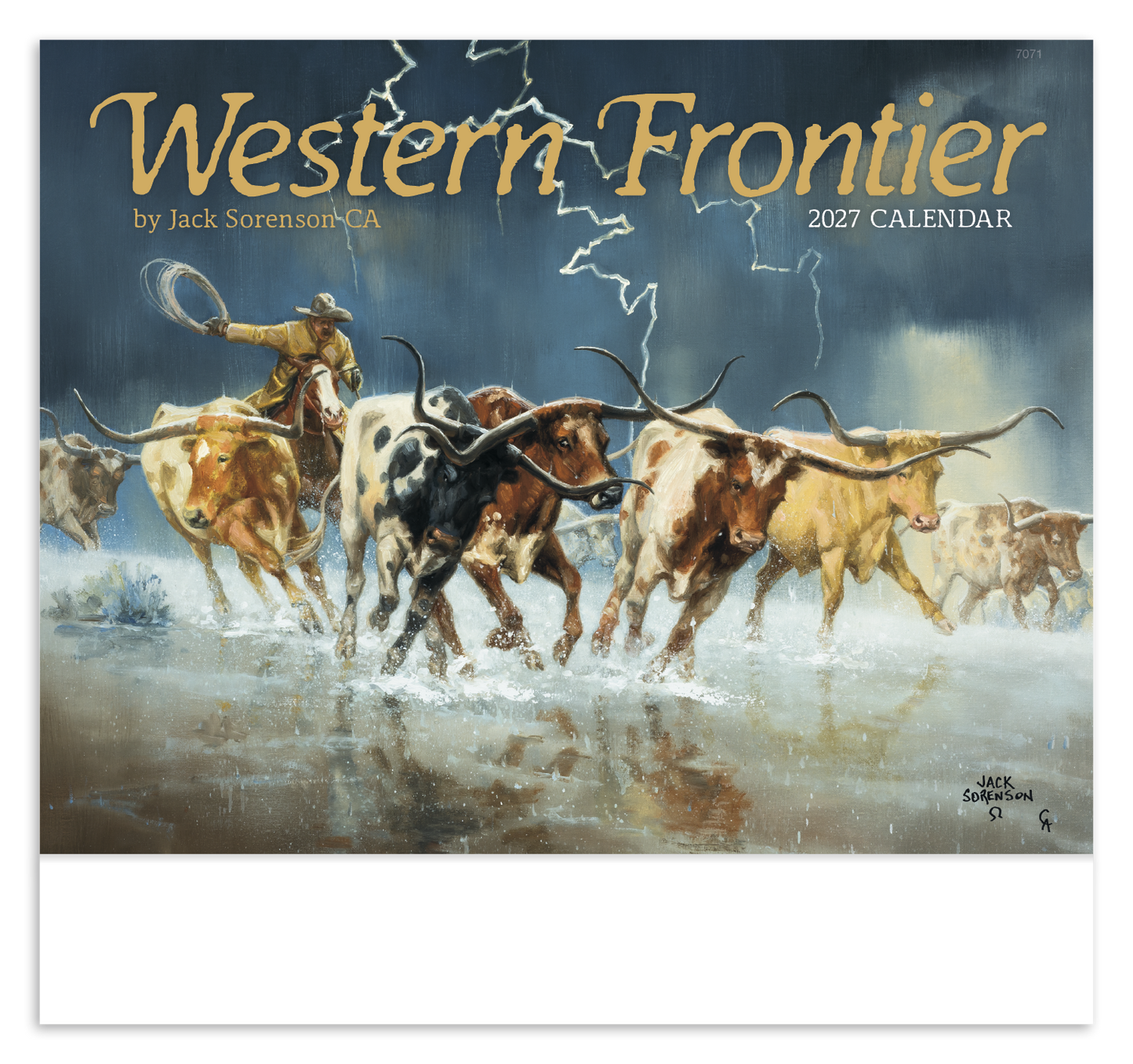Western Frontier - Stapled Calendar