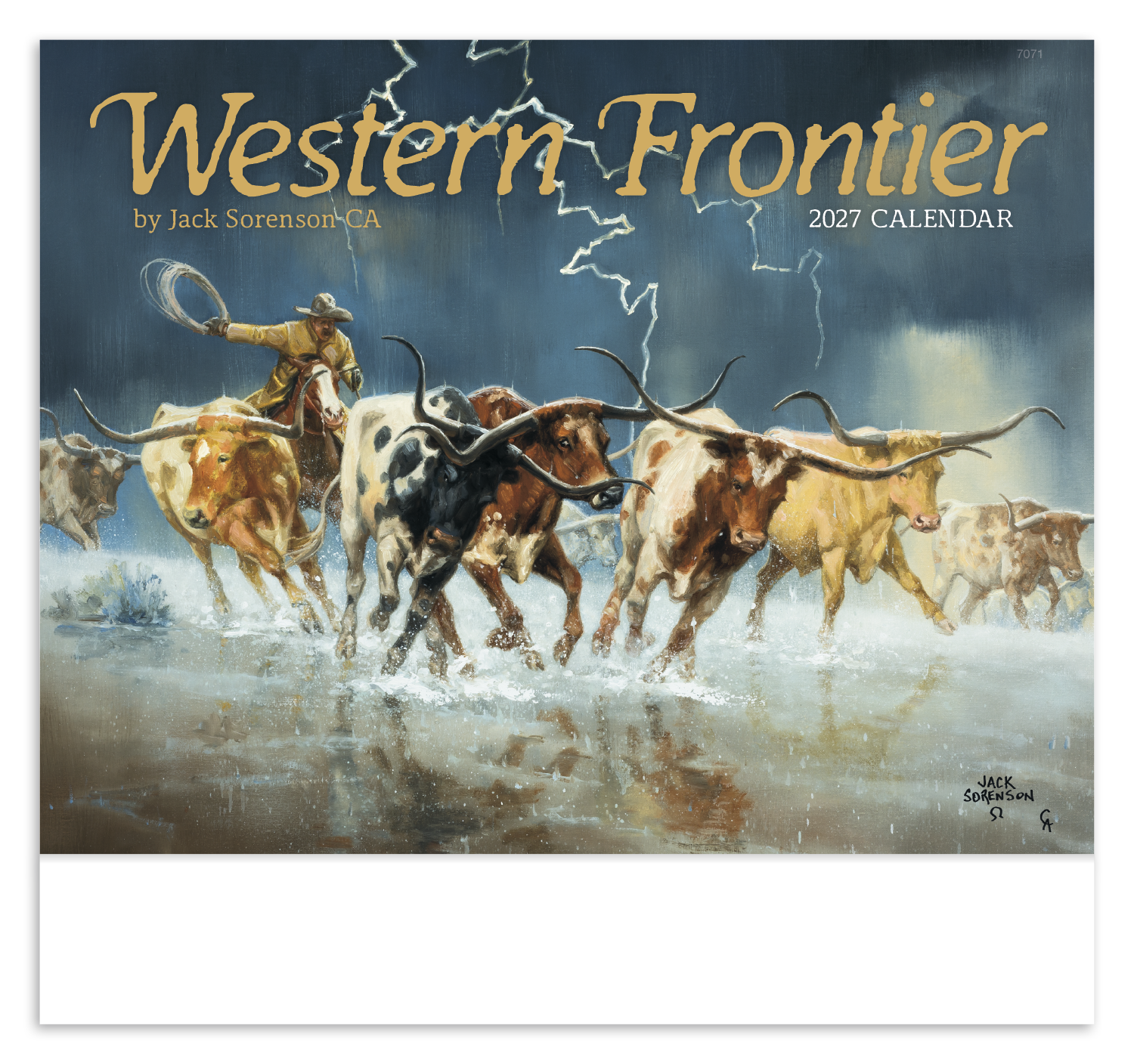 Western Frontier - Stapled Calendar