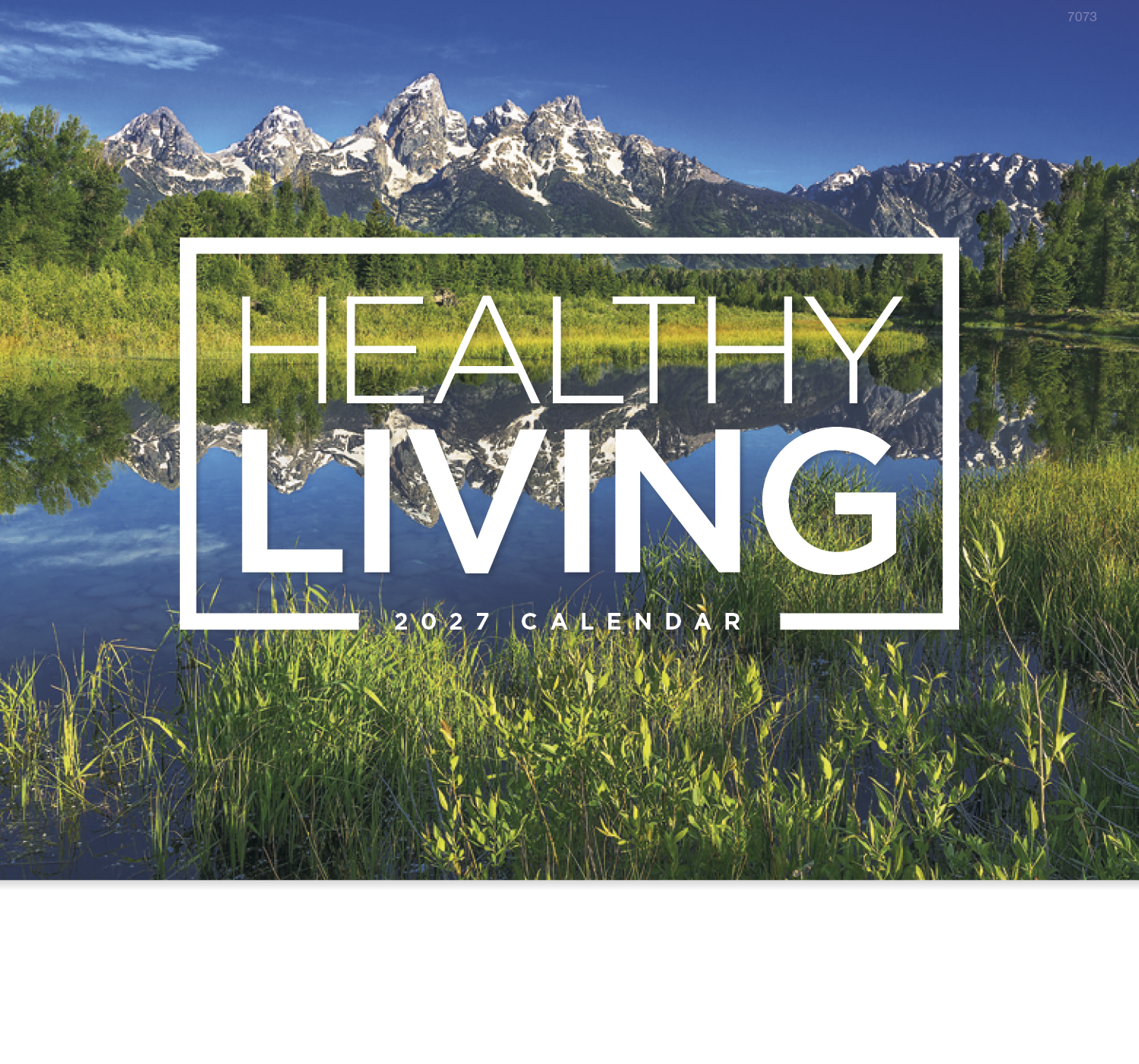 Healthy Living - Stapled Calendar