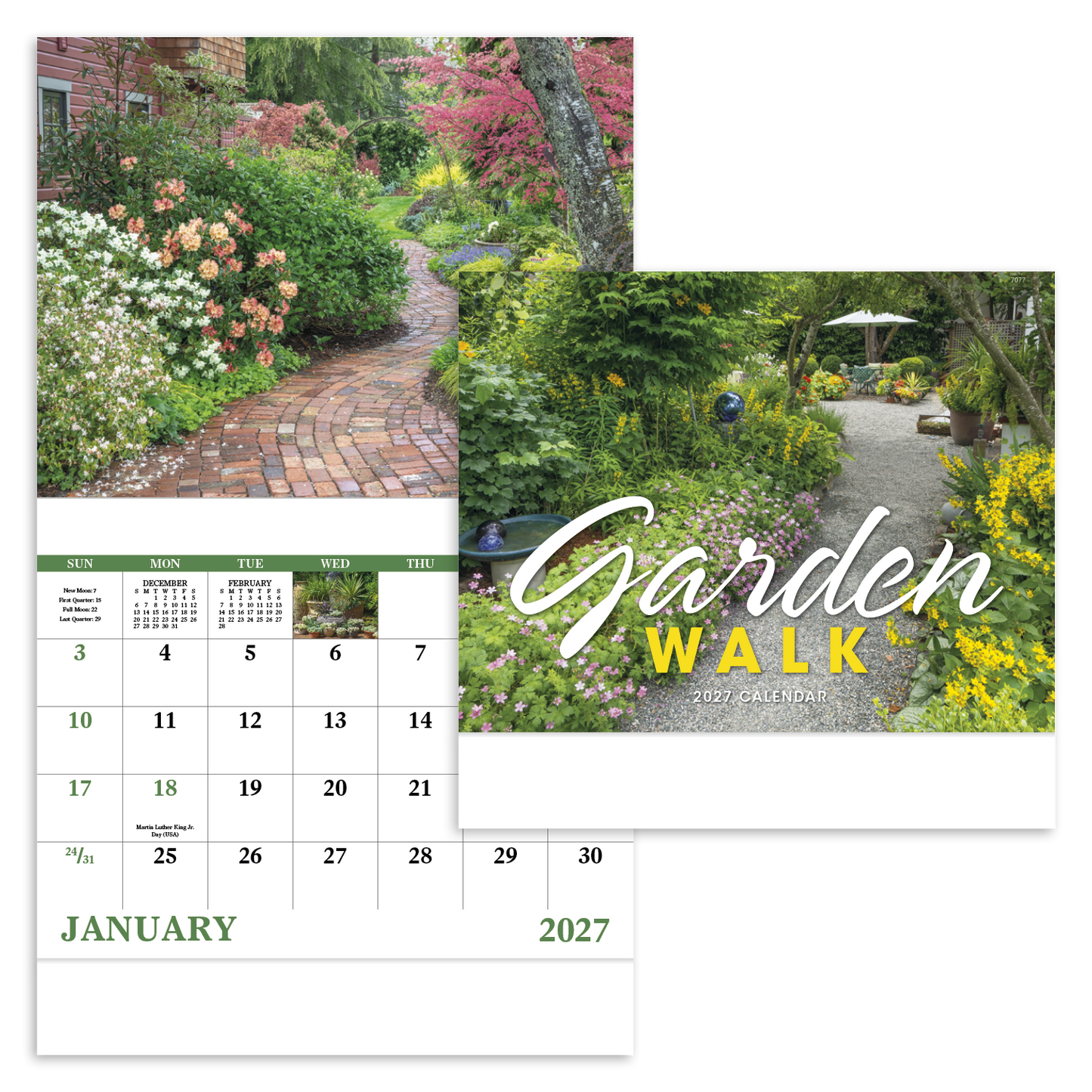 Garden Walk - Stapled Calendar