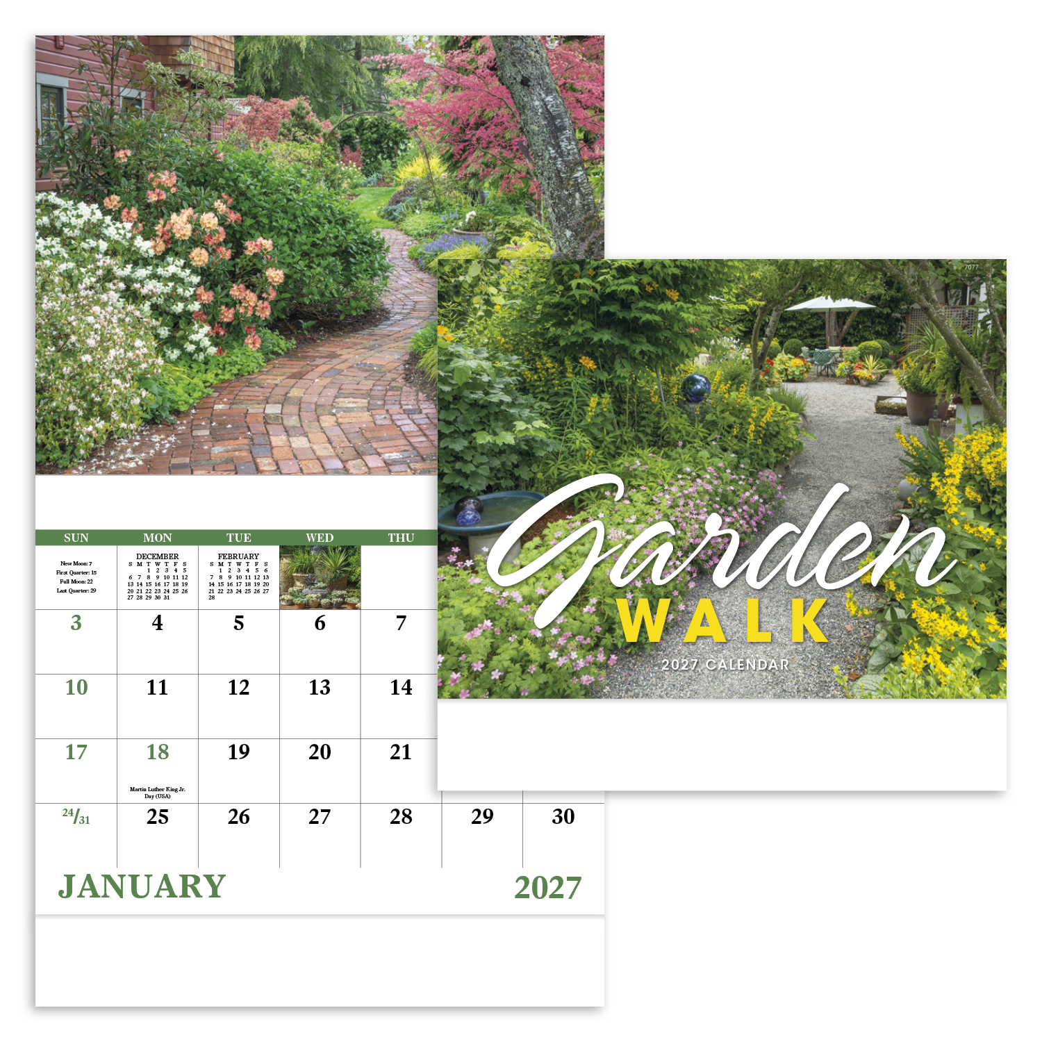 Garden Walk - Stapled Calendar