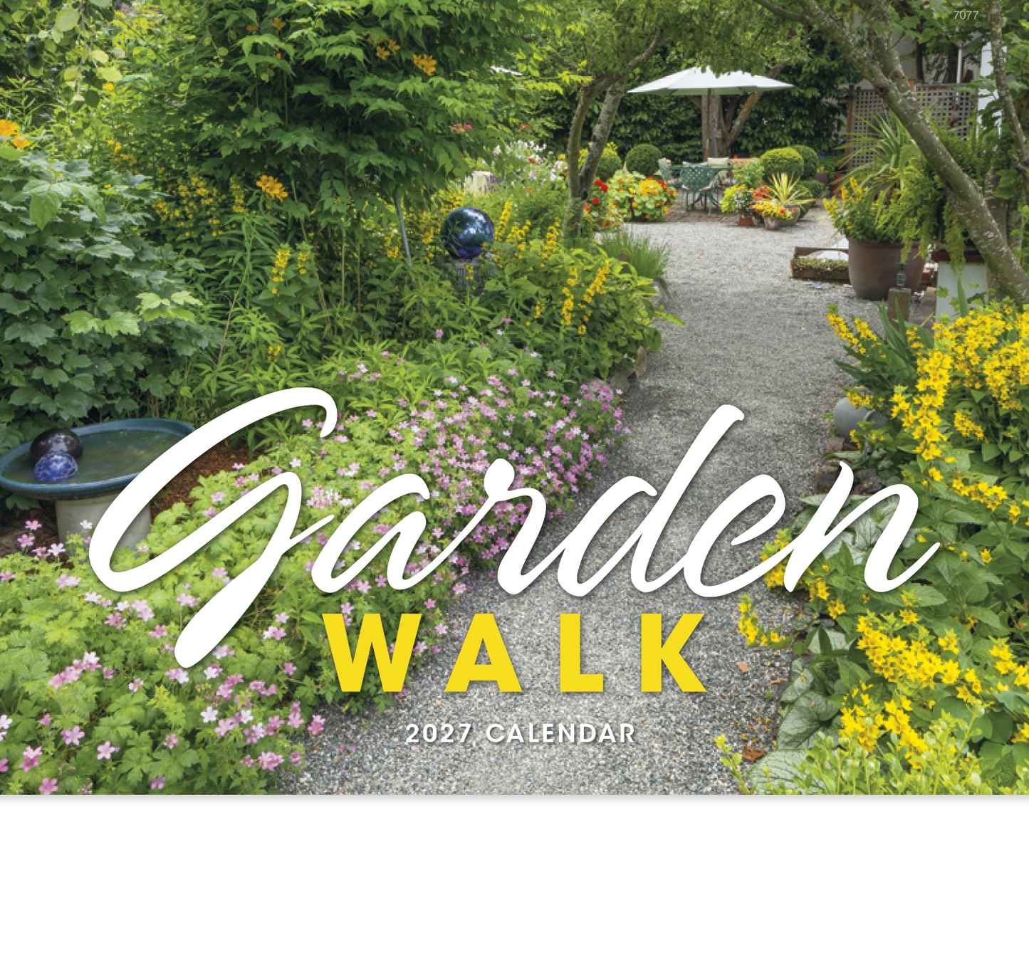 Garden Walk - Stapled Calendar