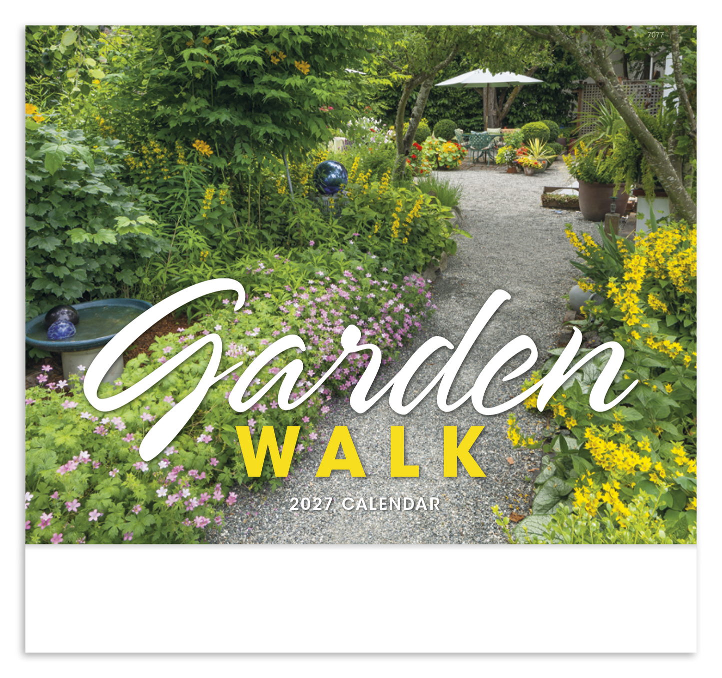 Garden Walk - Stapled Calendar