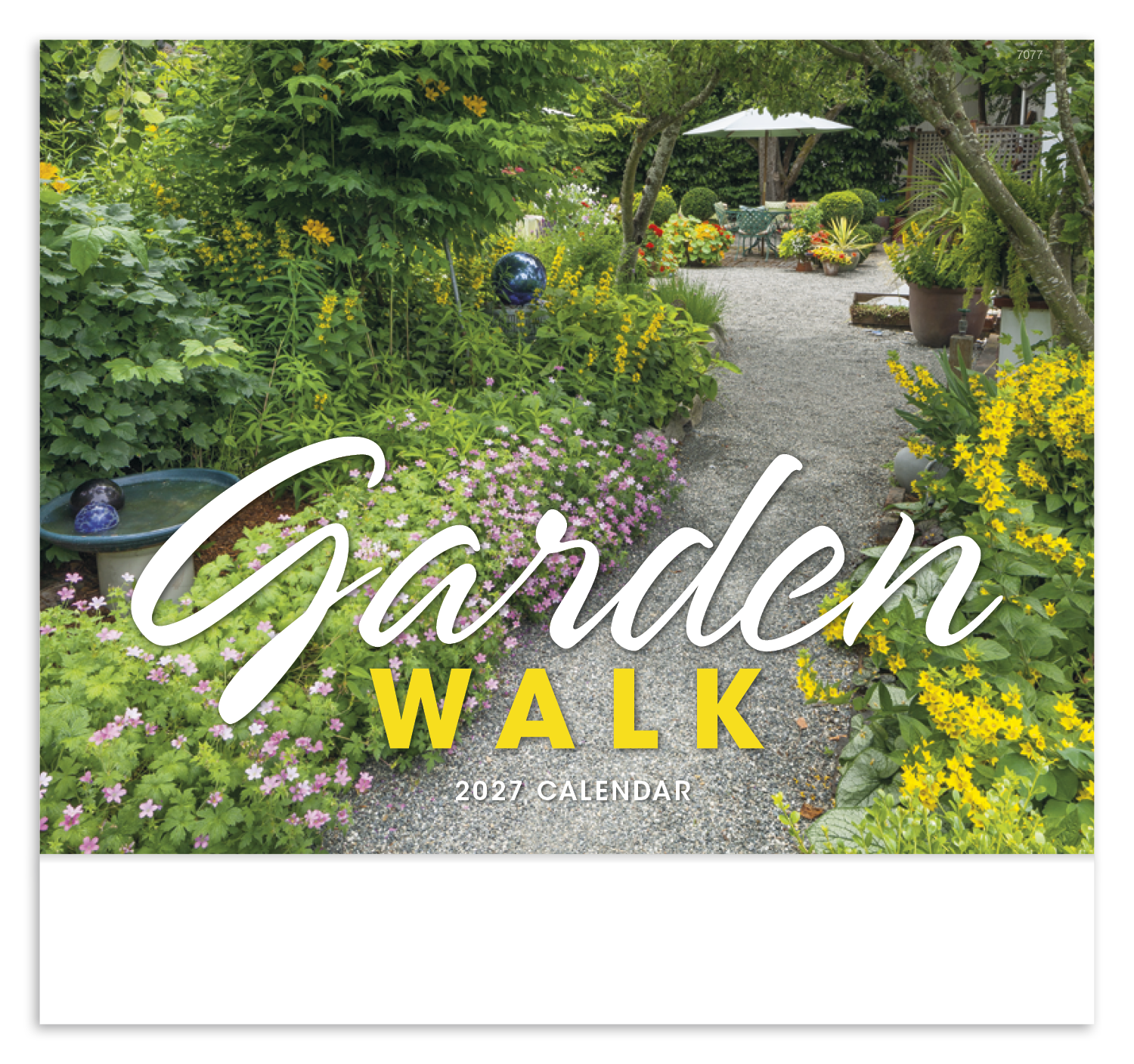 Garden Walk - Stapled Calendar