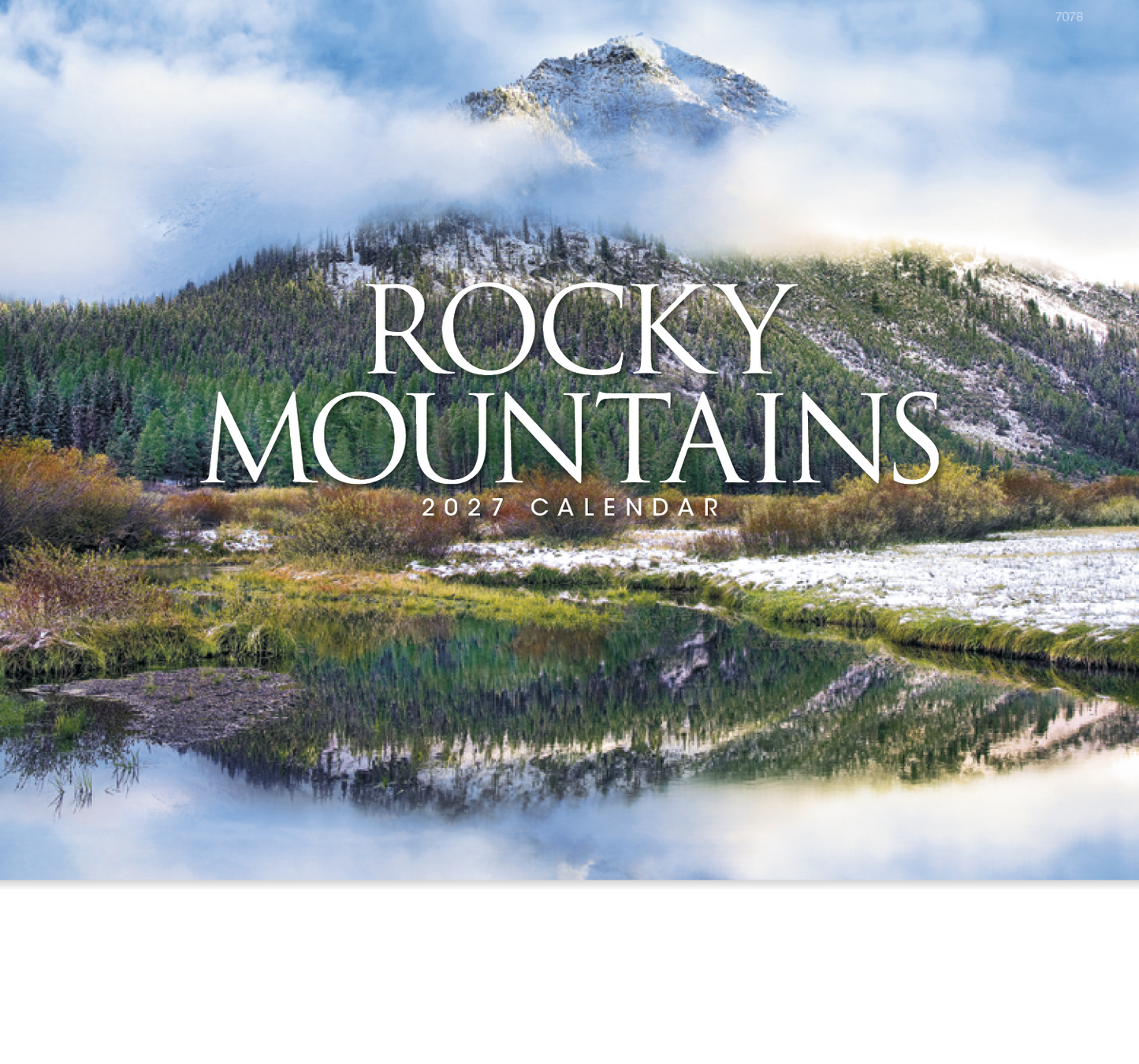 Rocky Mountains - Stapled Calendar