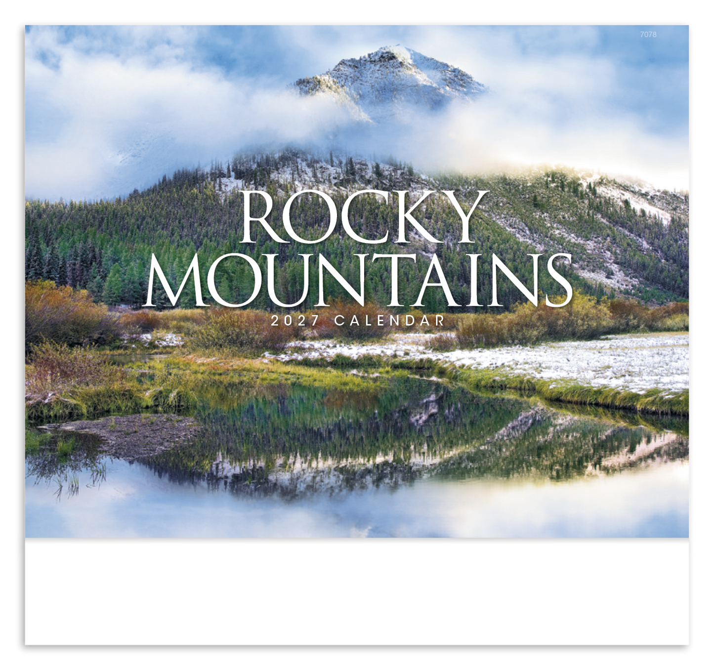 Rocky Mountains - Stapled Calendar