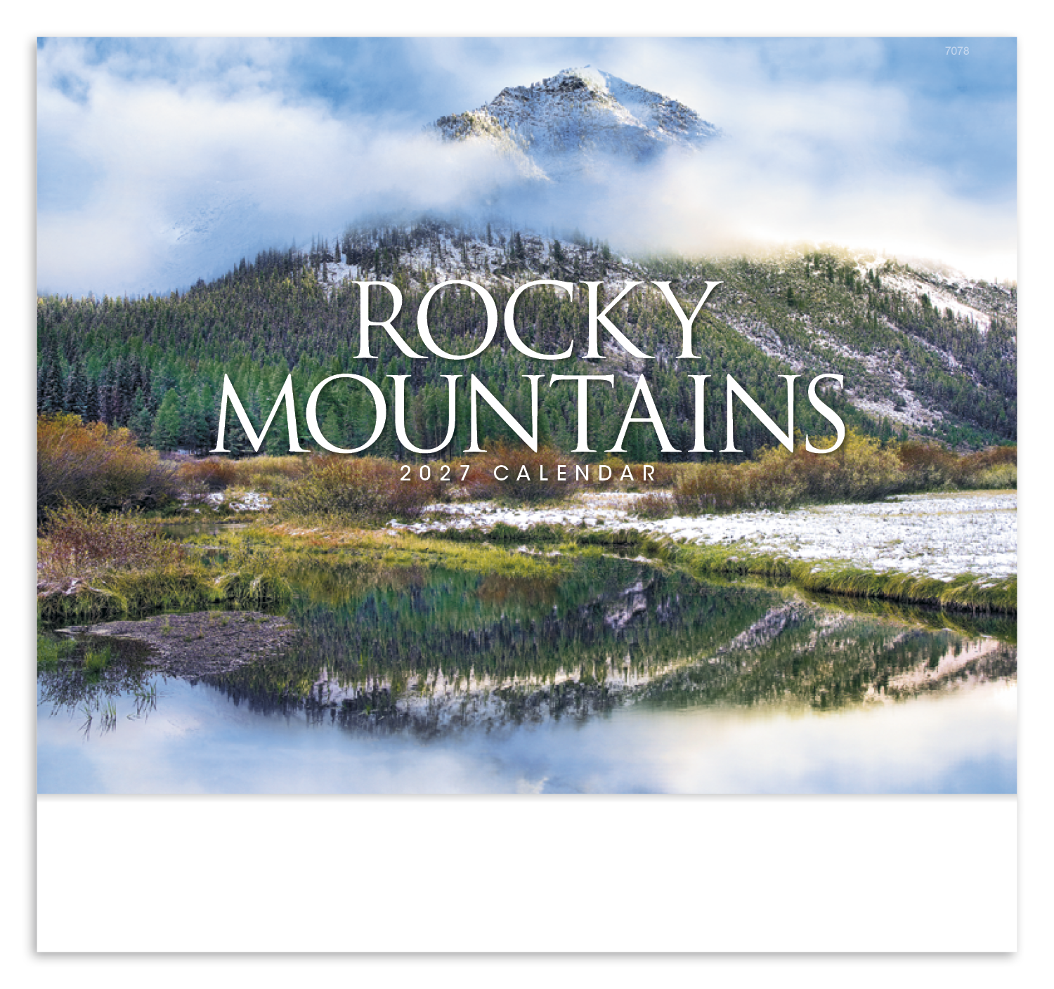 Rocky Mountains - Stapled Calendar