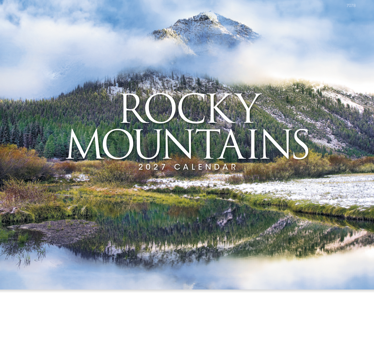 Custom logo Rocky Mountains - Stapled Calendar
