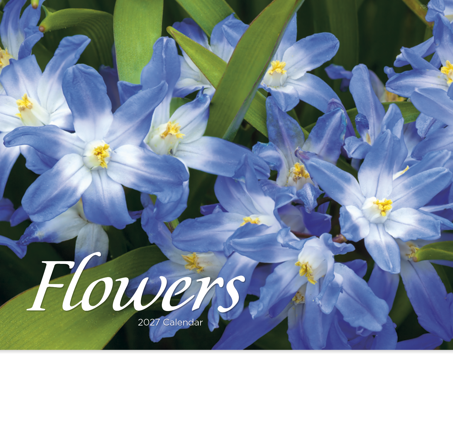 Flowers - Stapled Calendar