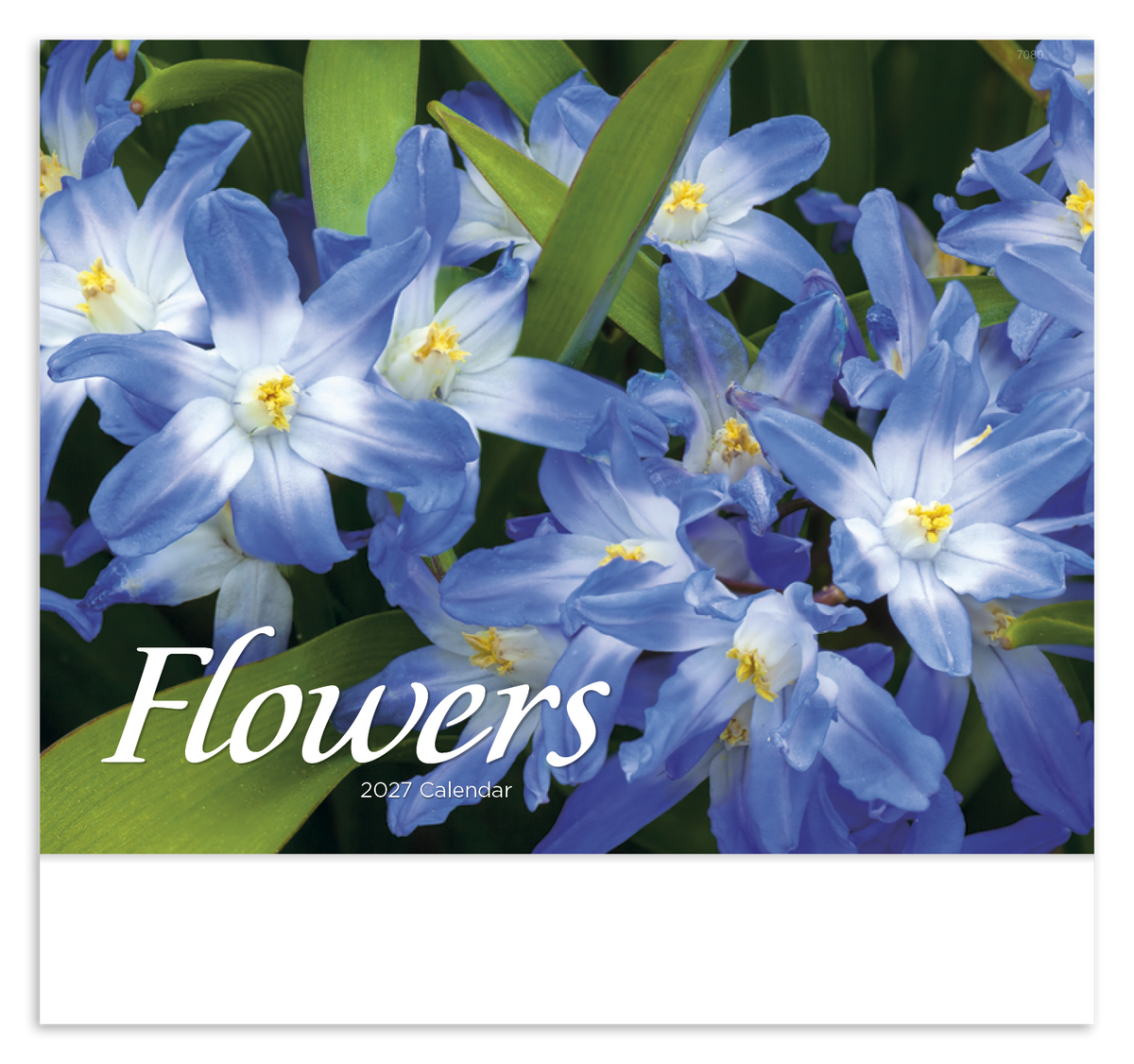 Custom logo Flowers - Stapled Calendar