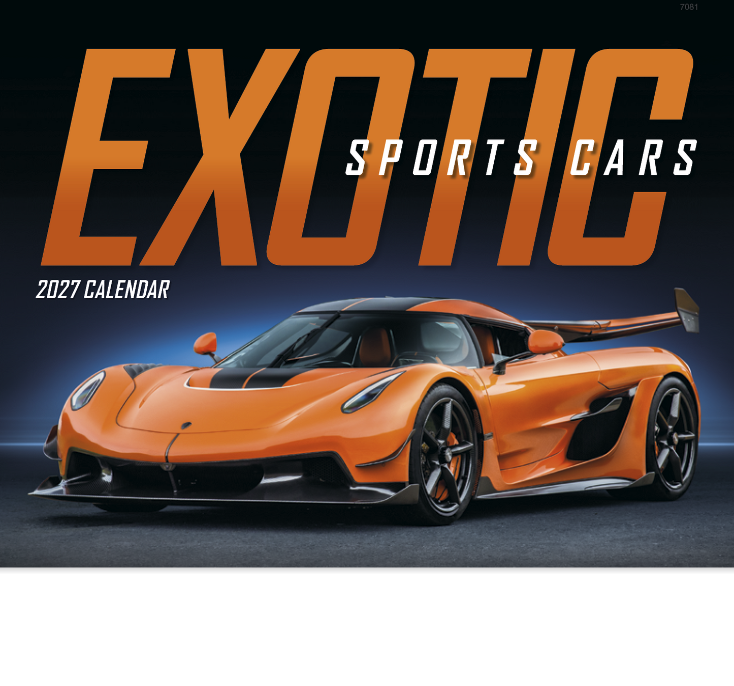 Exotic Sports Cars - Stapled Calendar