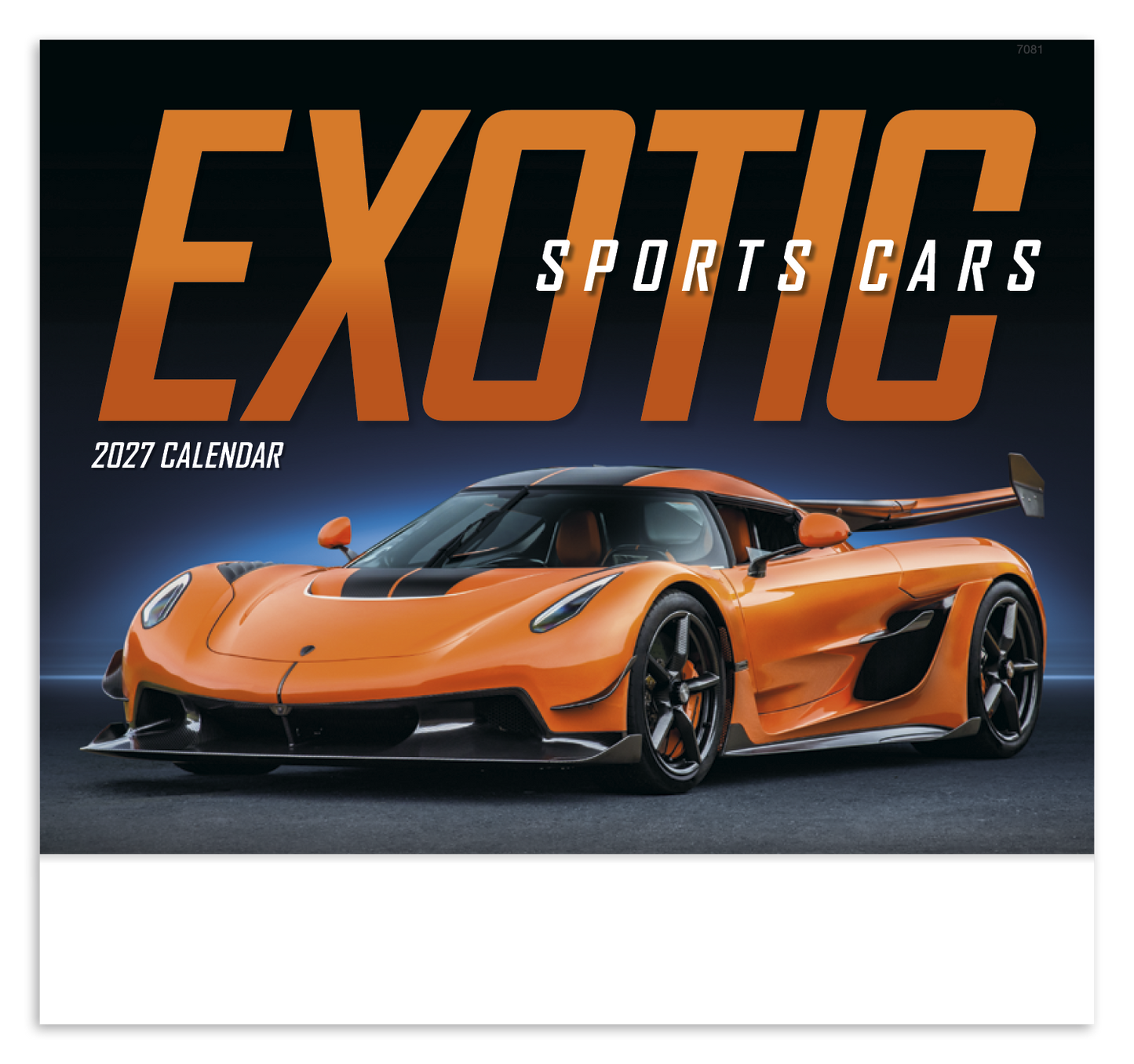 Exotic Sports Cars - Stapled Calendar