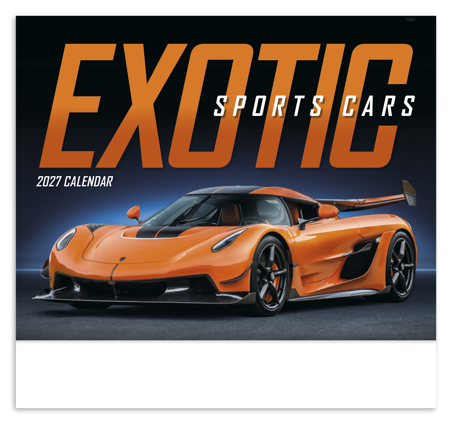 Exotic Sports Cars - Stapled Calendar