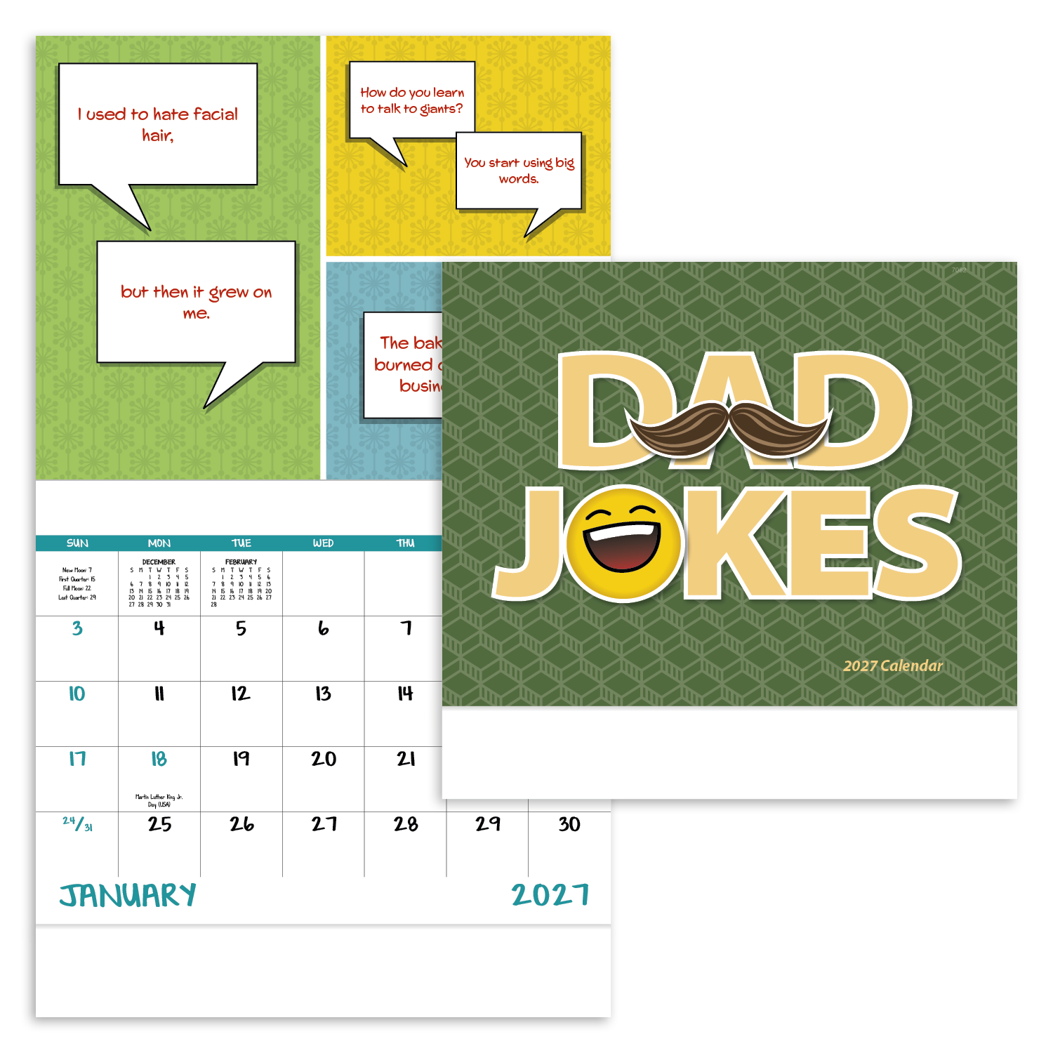 Dad Jokes - Stapled Calendar