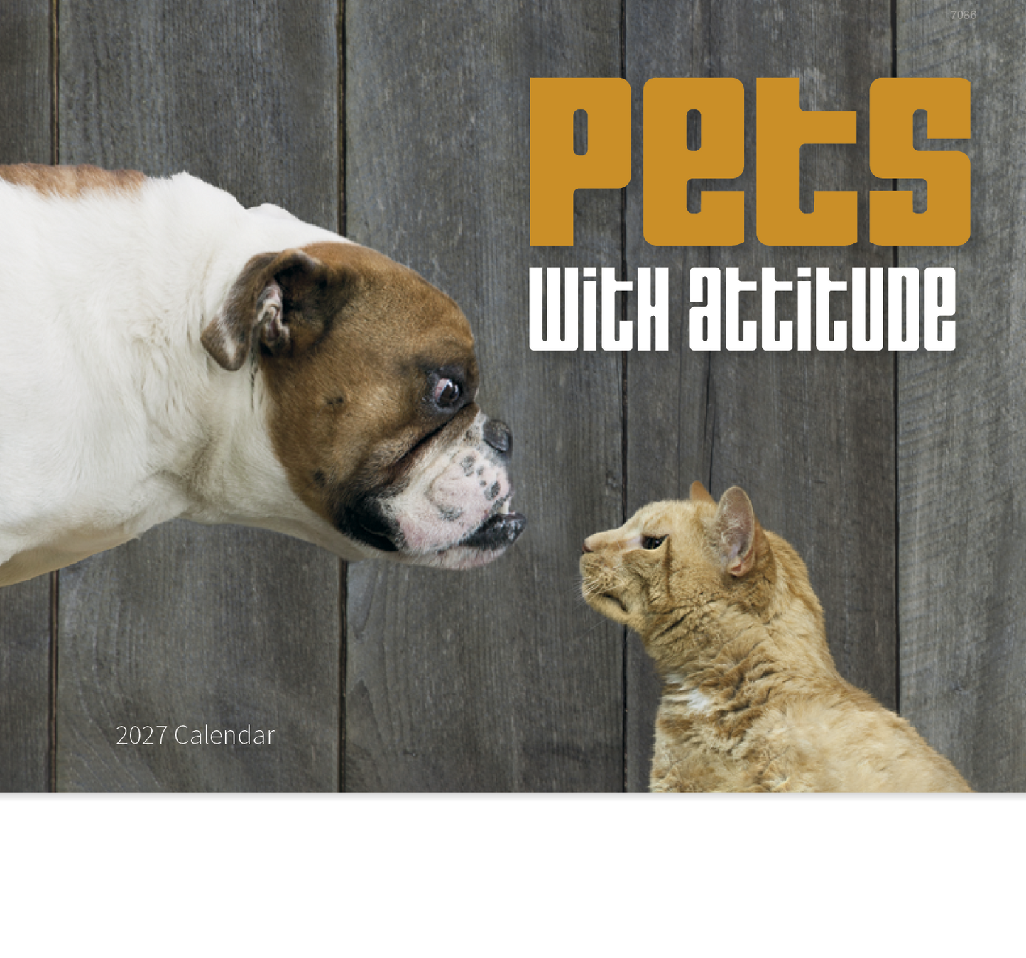 Pets with Attitude - Stapled Calendar