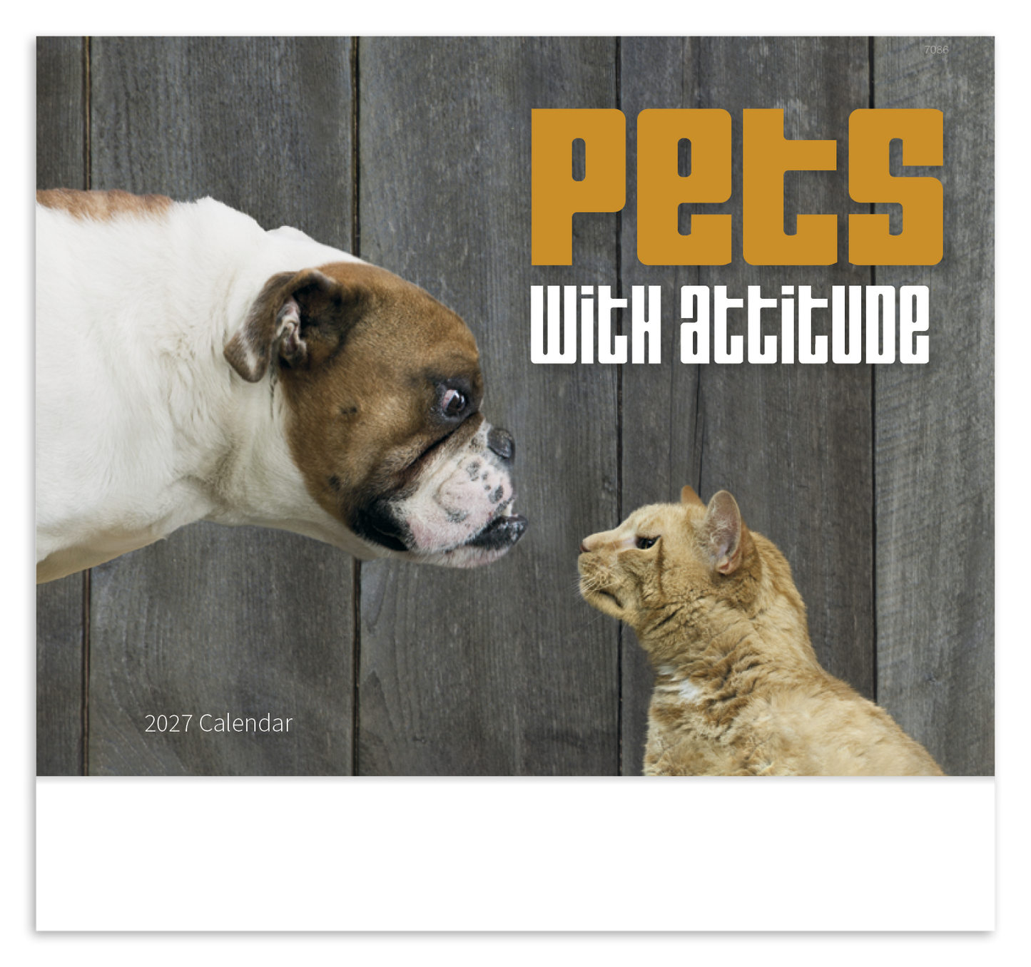 Pets with Attitude - Stapled Calendar