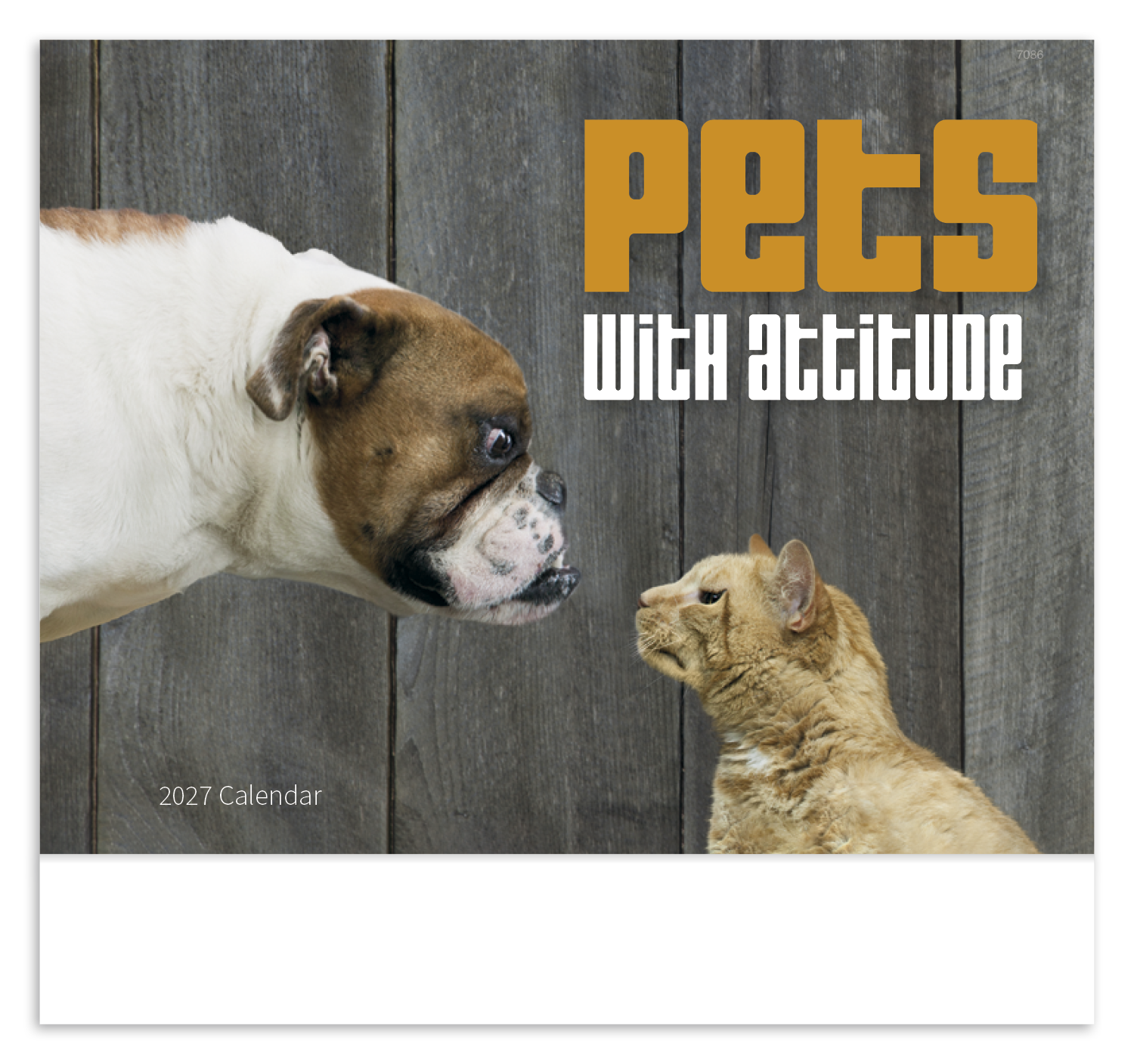 Pets with Attitude - Stapled Calendar