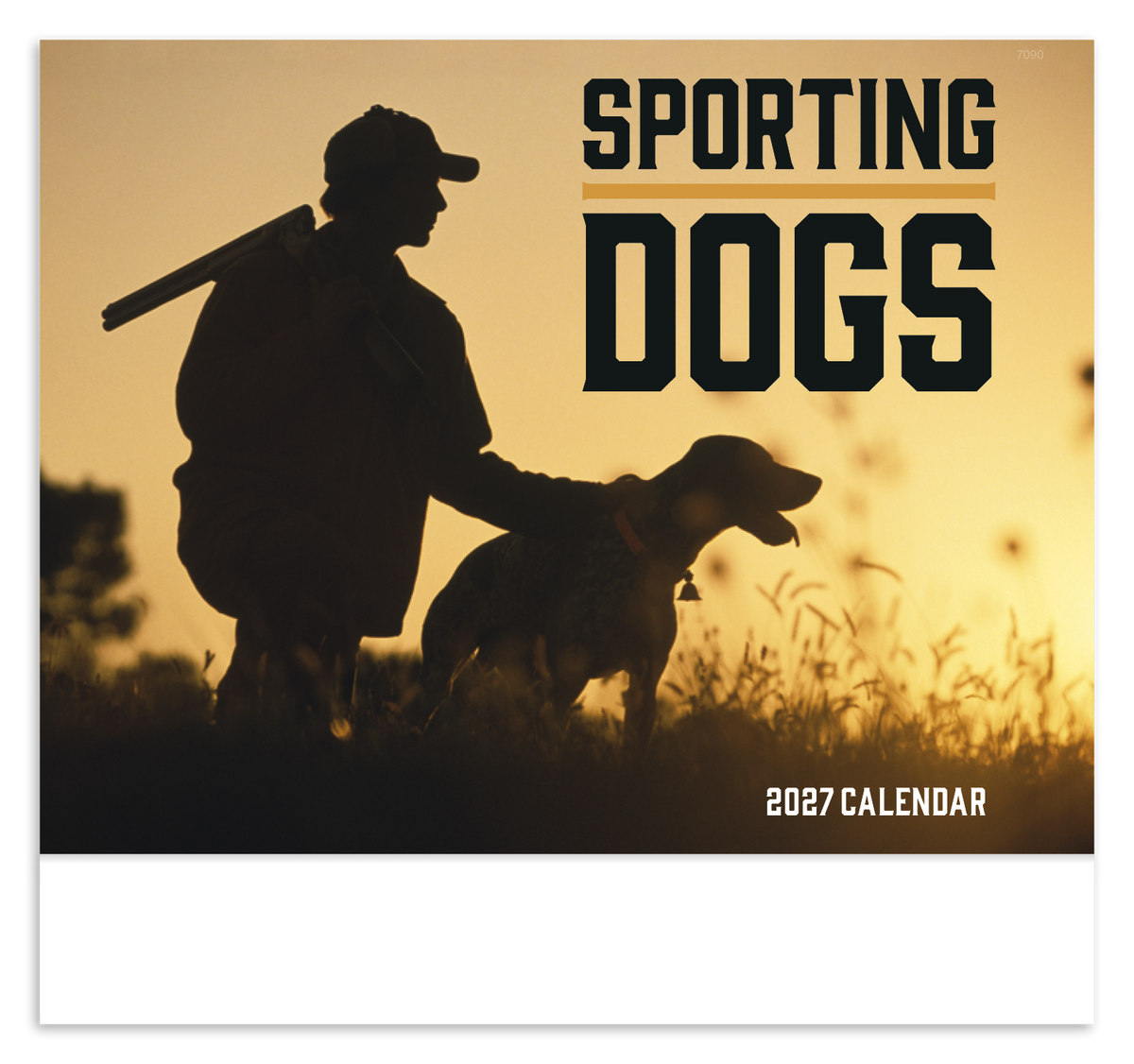 Custom logo Sporting Dogs - Stapled Calendar