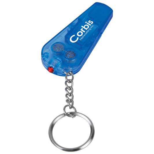 Custom logo Whistle Light/Key Chain