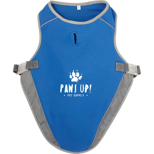 Custom logo Paws & Claws Reflective Pet Vest (Medium)