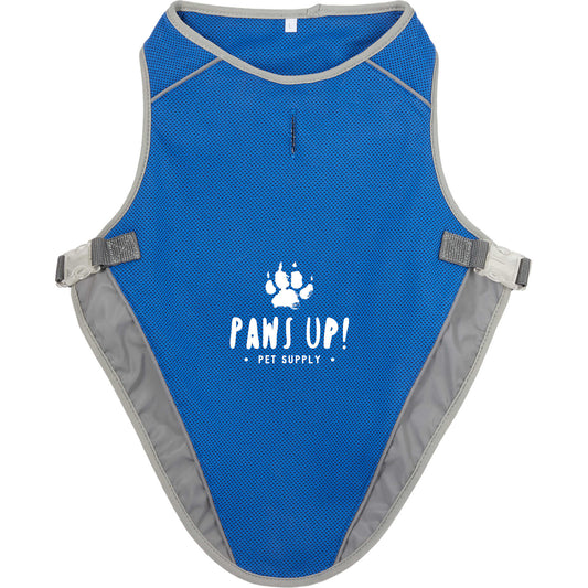 Custom logo Paws & Claws Reflective Pet Vest (Large)