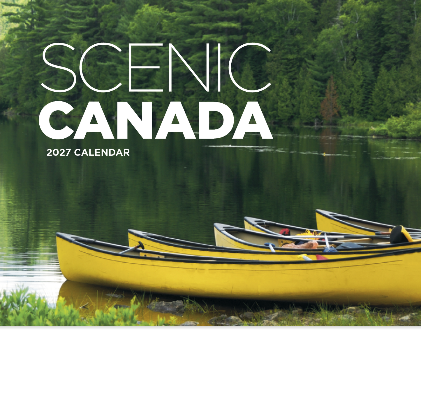 Scenic Canada - Stapled Calendar